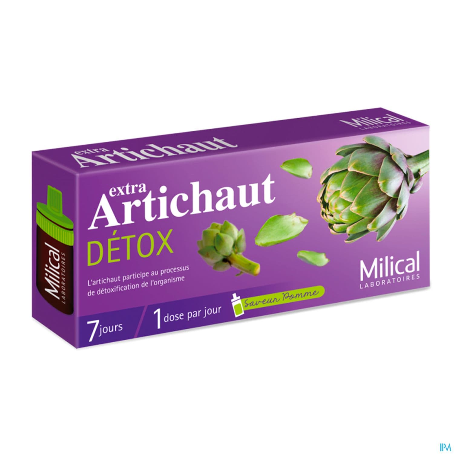 MILICAL EXT ARTICHAUT 10ML X7