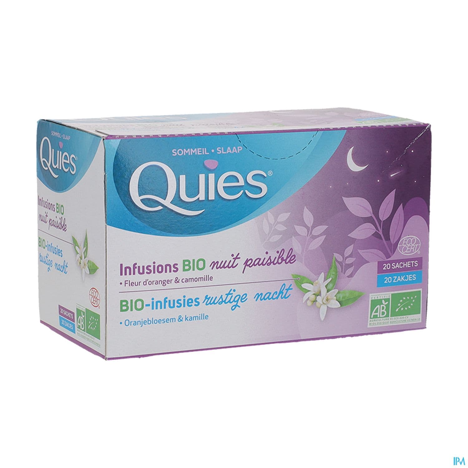 QUIES SOMMEIL NUIT PAIS INF BIO 20 — Pharmacie Maritime