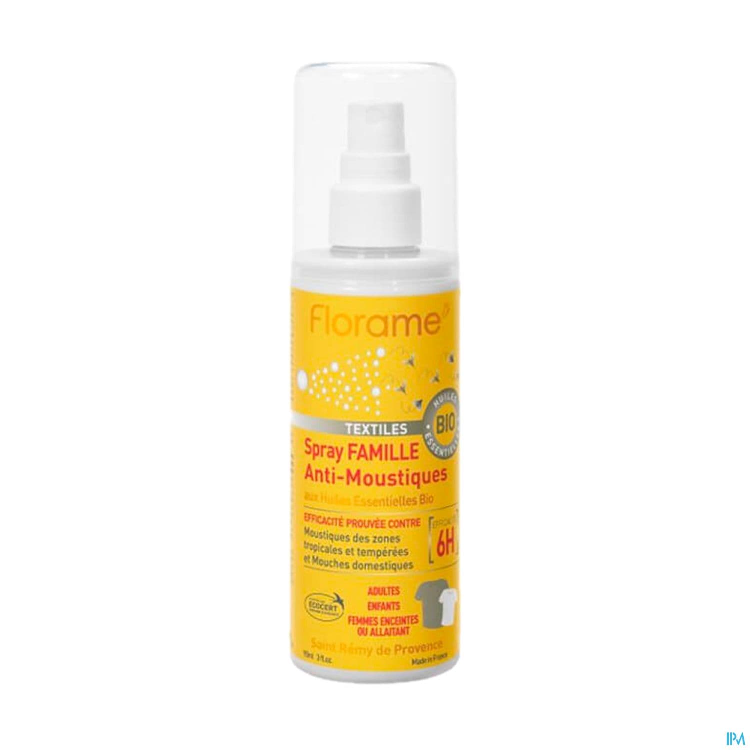 Florame Antimoustique Famille Antimoustiques Air Tissus Bio Spray 90ml — Pharmacie Villenave Rocade