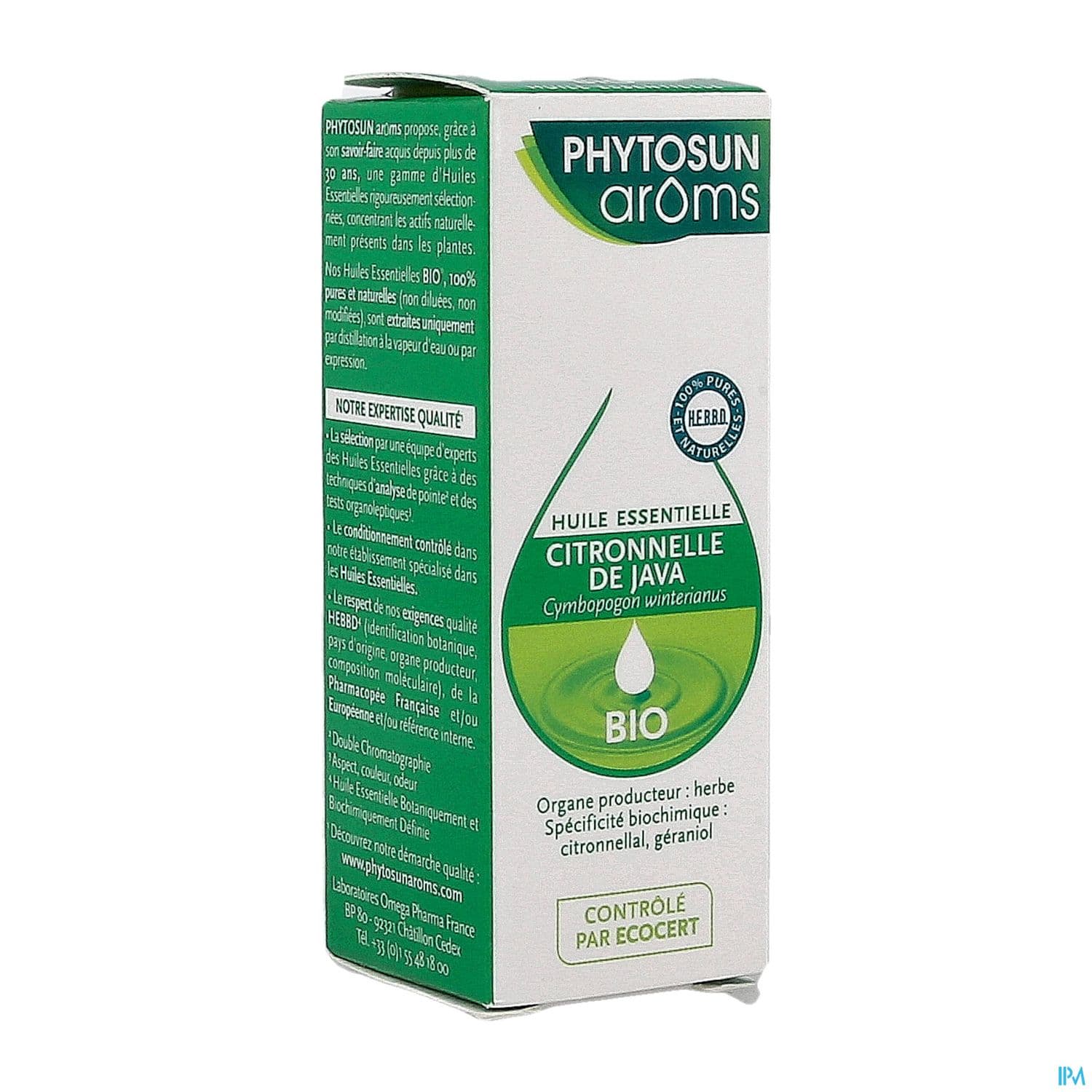 PHYTOSUNAROM CITRONN JAV BIO HE10 — Pharmacie Maritime