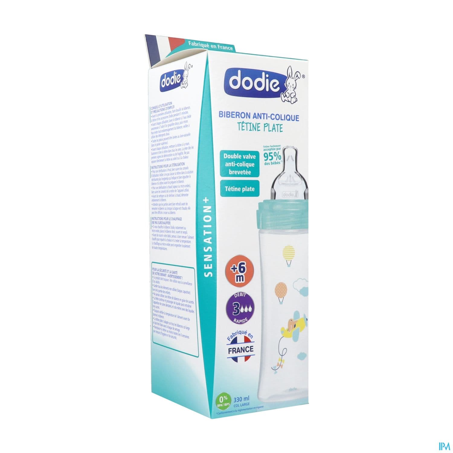 DOD BIB SENS+ 330ML AIR +6M