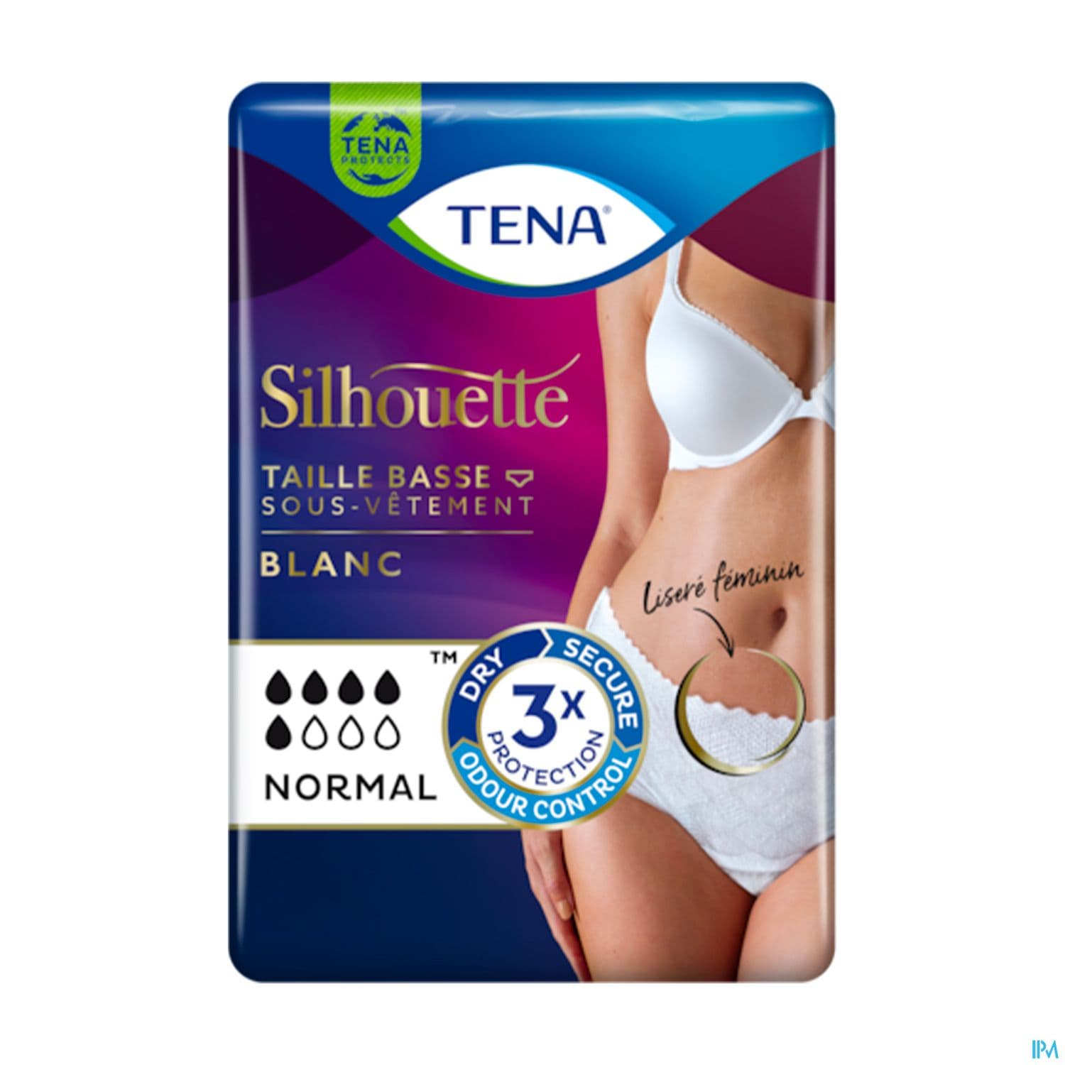 TENA SILHOUETTE NORM LARG 10