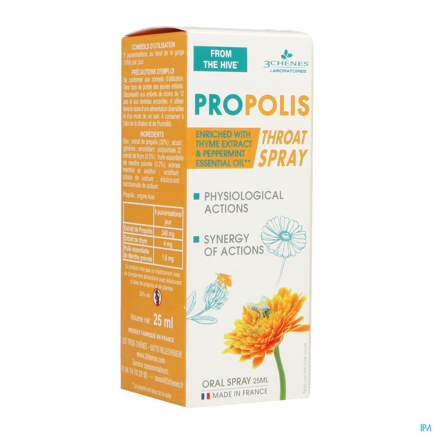 3chenes Propolis Spray Buccal 25ml