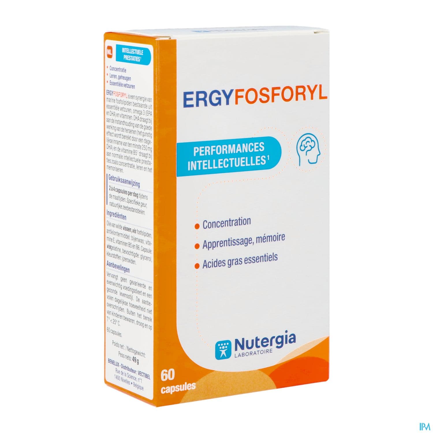 Nutergia Ergyfosforyl Capsule 60
