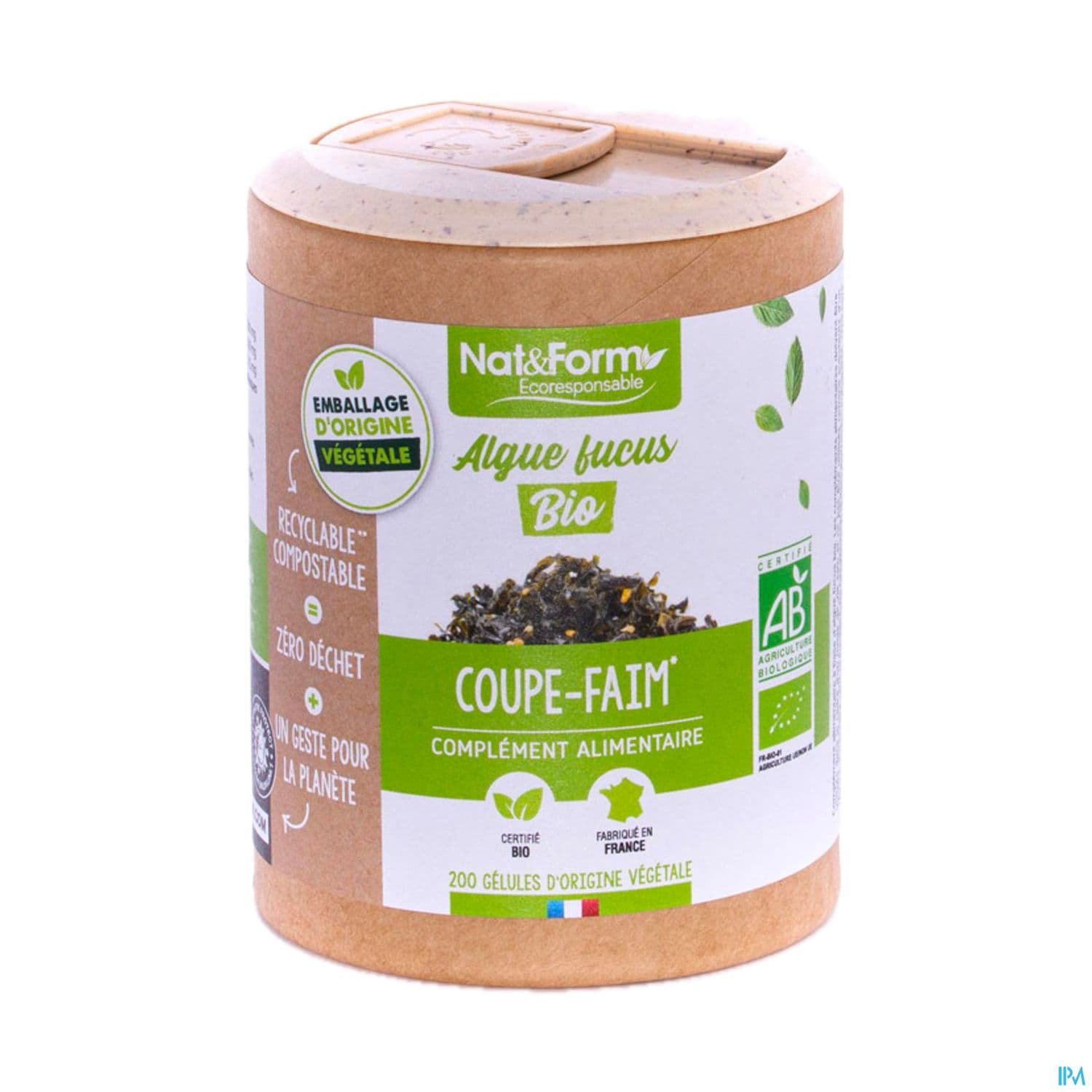 Nat Et Form Ecoresponsable Algue Fucus Bio Gelule Vegetale 200