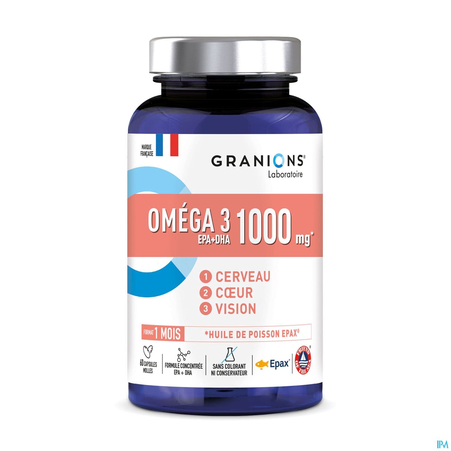 Granions Omega3 1000mg Capsule 60