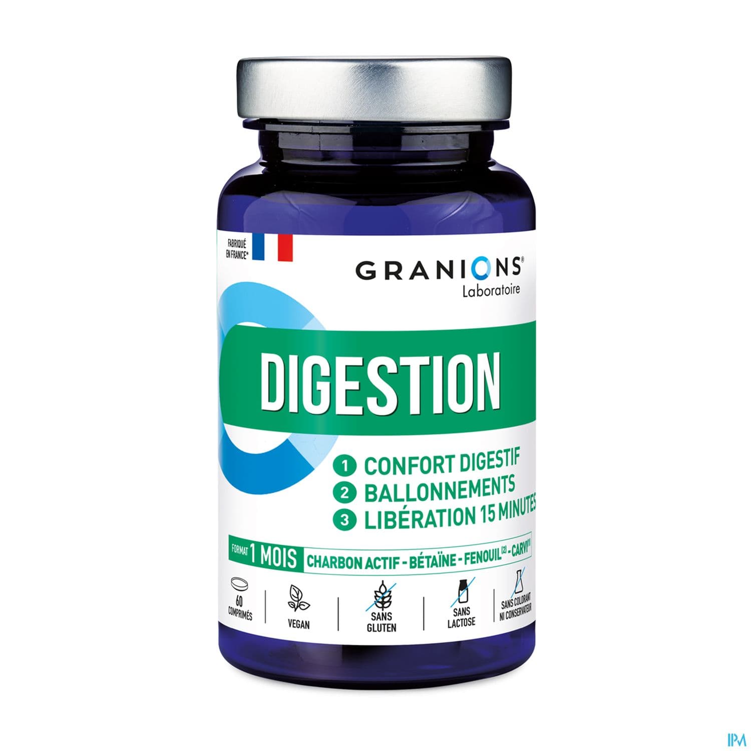 GRANIONS DIGESTION CPR 60 — Pharmacie Européenne 24/24 de la place de clichy