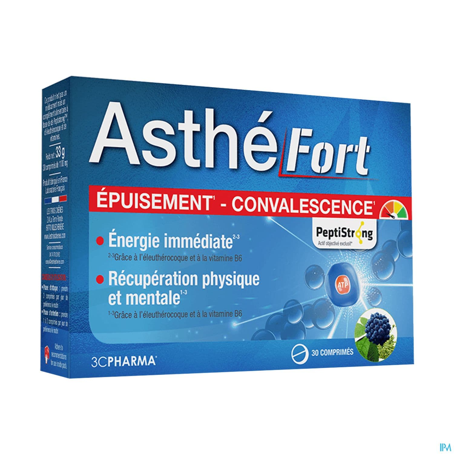 3c Pharma Asthefort Comprime 30