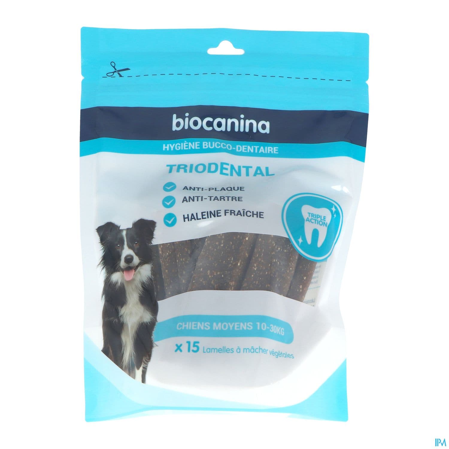 Triodental Lamelle A Macher Moyen Chien 10/30kg 15