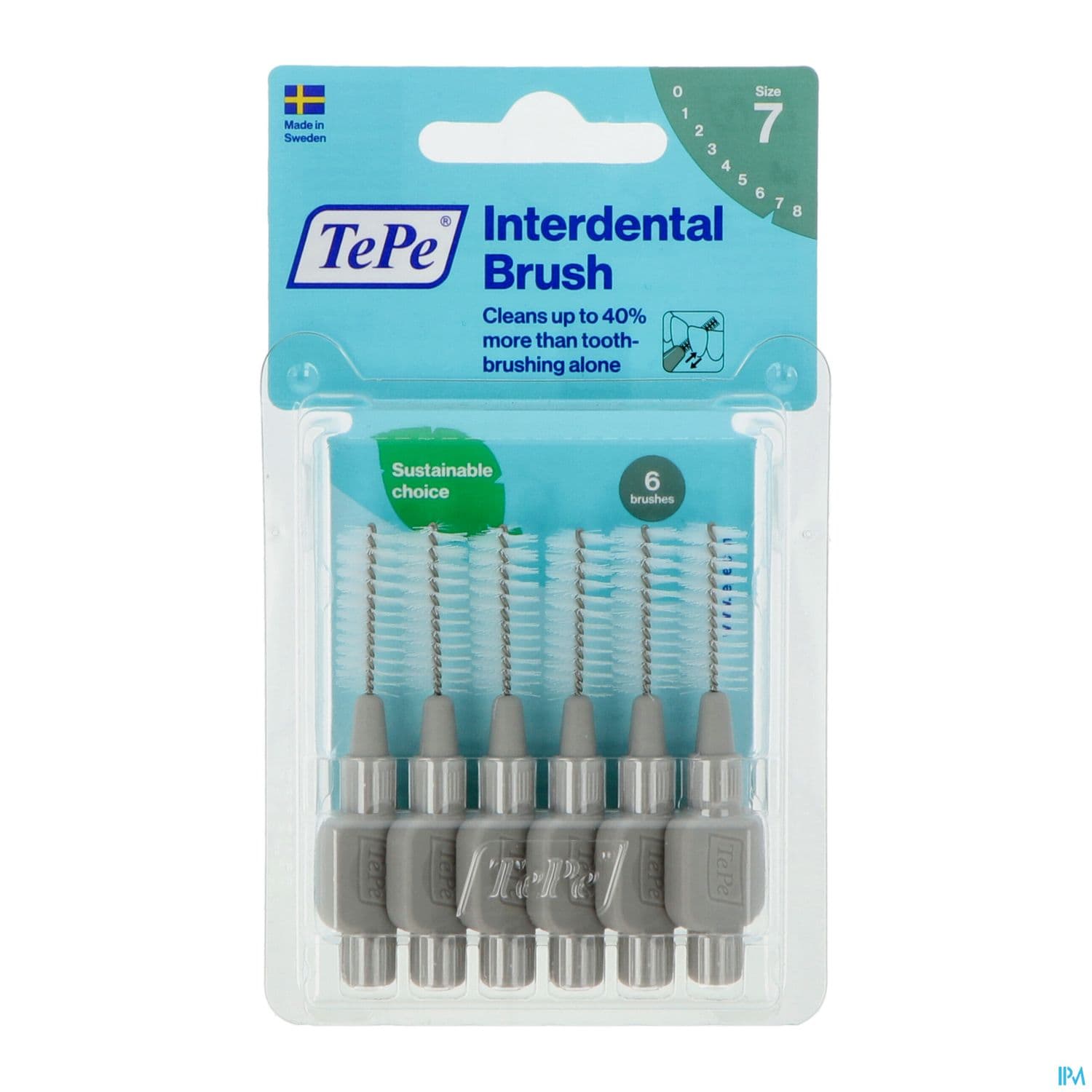 Tepe Interdental Brush 1,3mm Grey 6