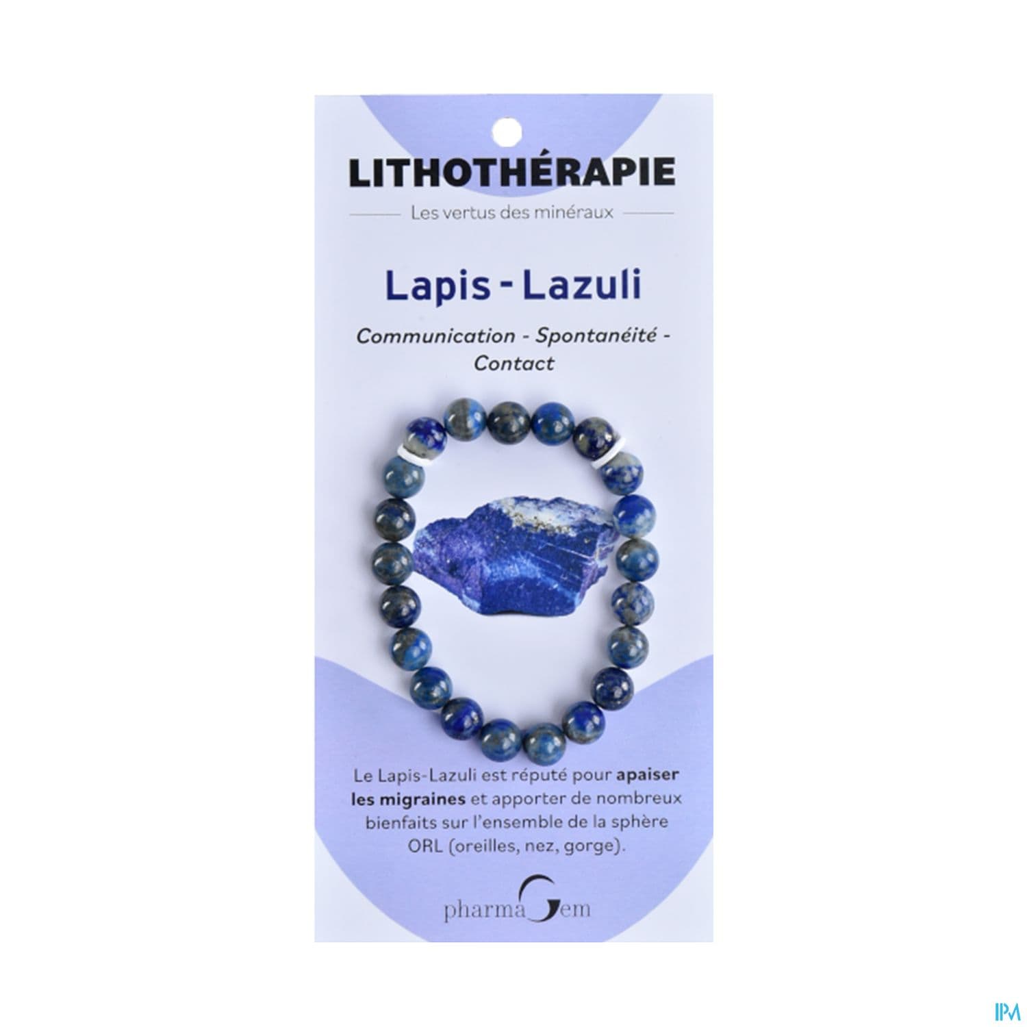 BRACEL LITHOTHERAP LAPIS 8MM