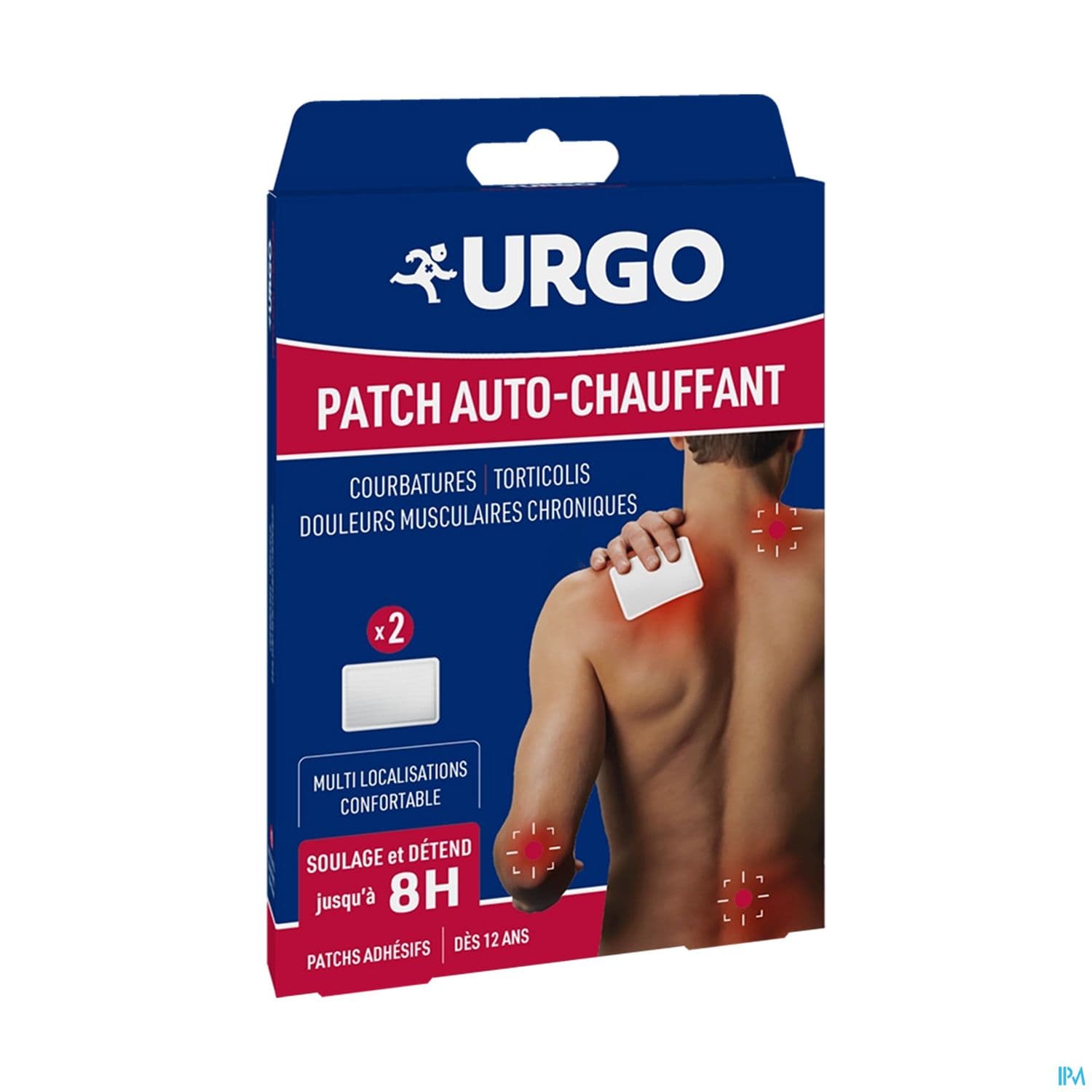Urgo Patch Auto Chauffant Multilocalisation X2