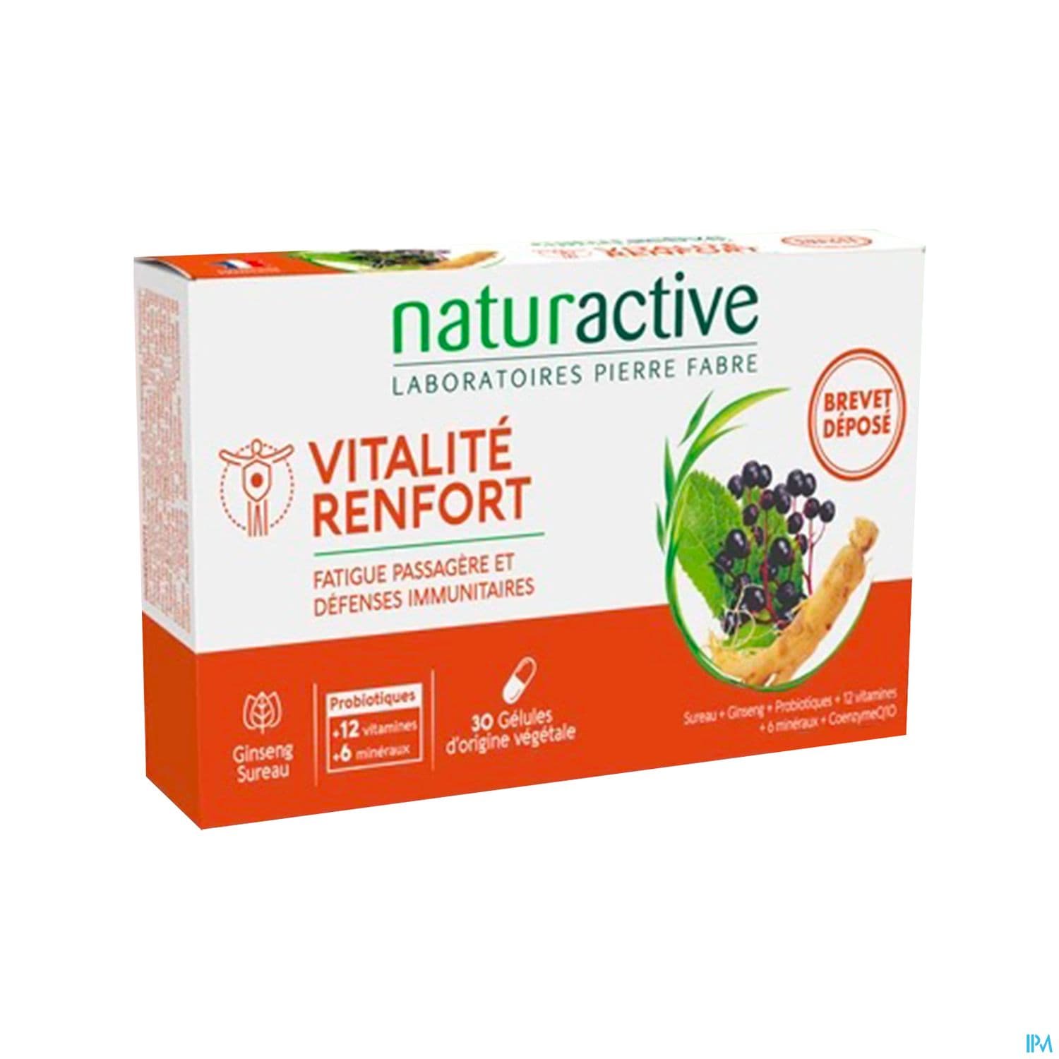 NATURACTIVE VITALITE RENFOR GELU30