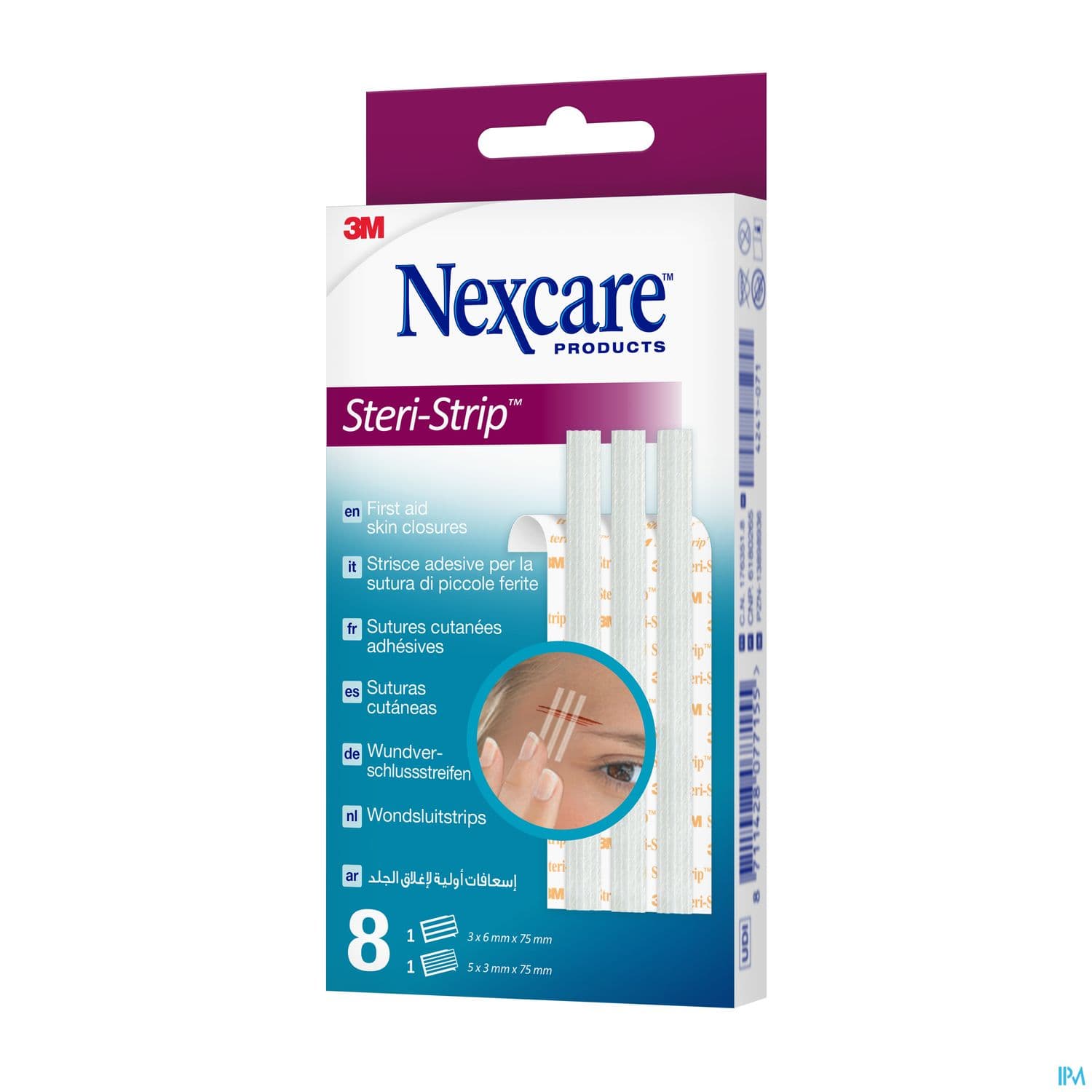 NEXCARE STERI-STRIP BLC3X6MM+5X3MM