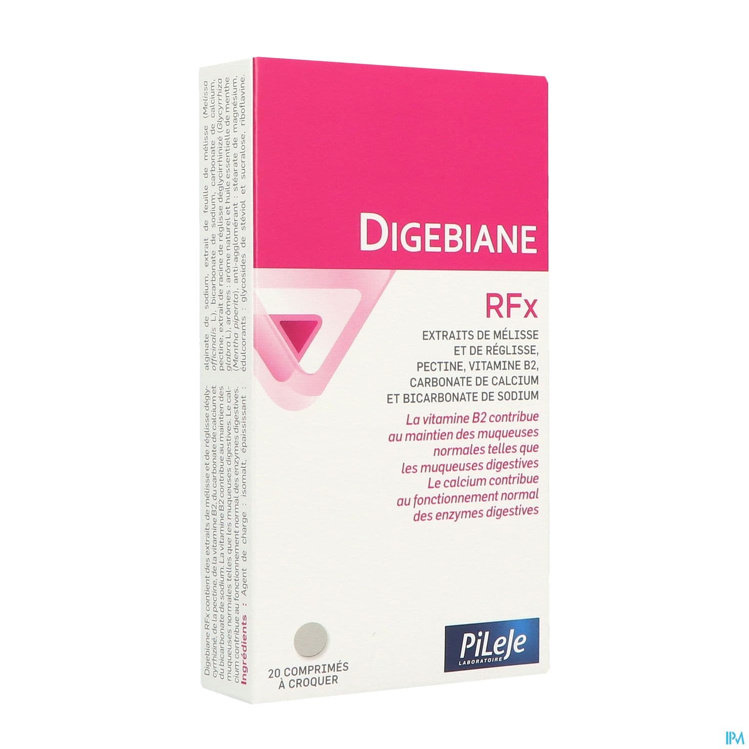 Pileje Digebiane Rfx Comprime A Croquer 20