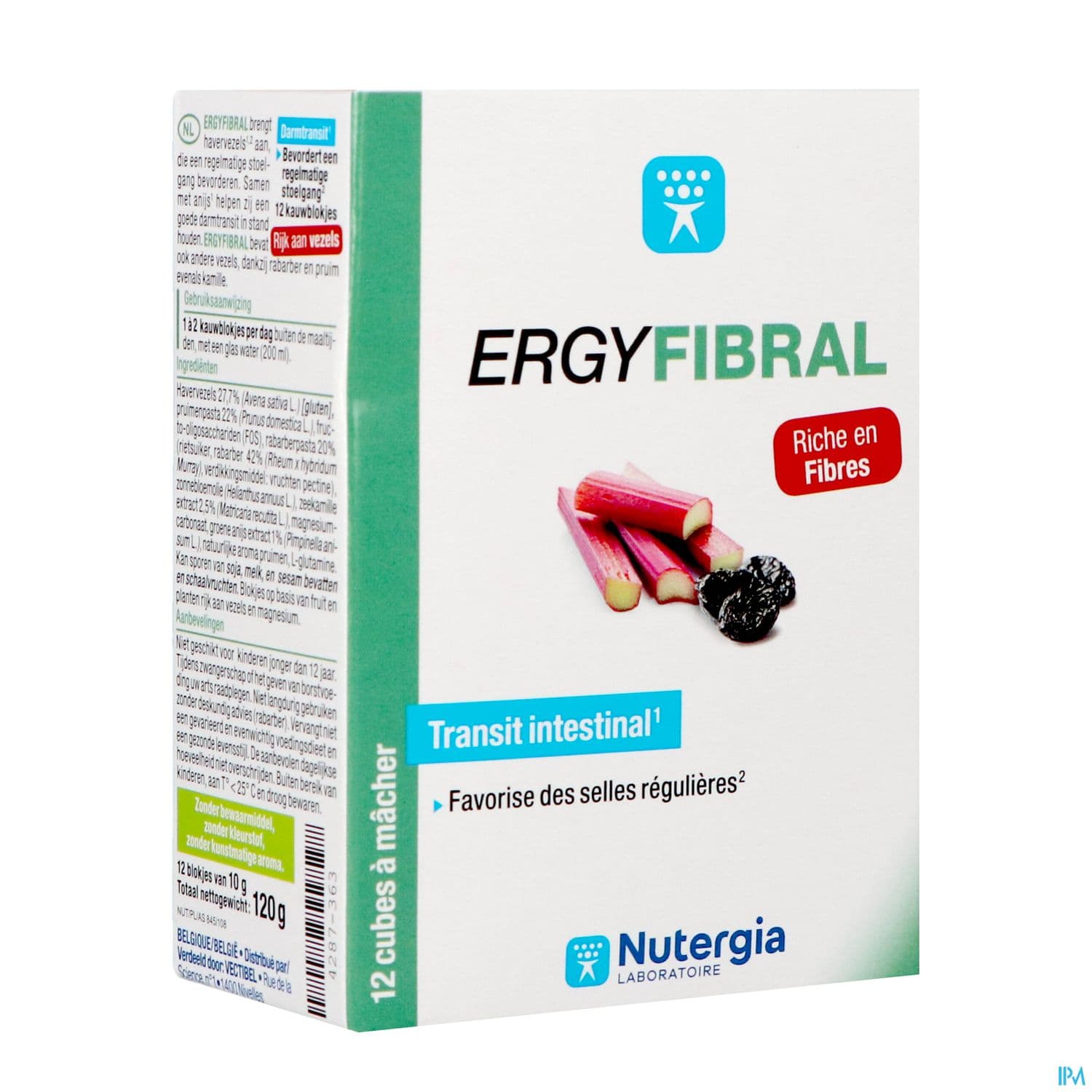 ERGYFIBRAL CUBE 12X10G