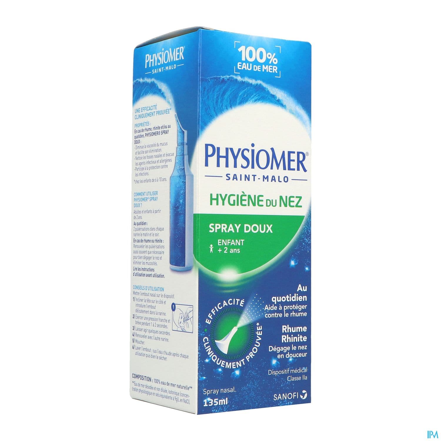 Physiomer Adulte Enfant Solution Nasale 135ml