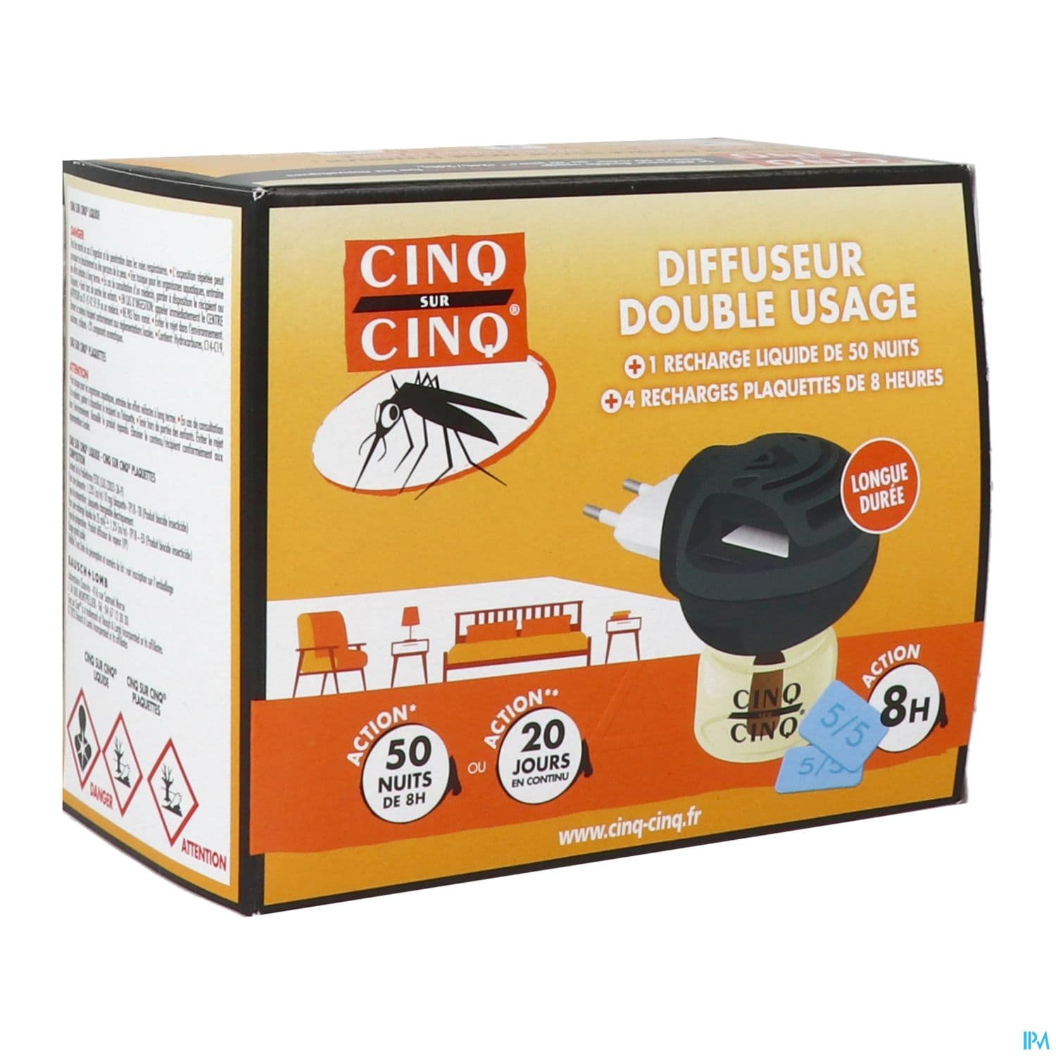 Cinq Sur Cinq Diffuseur Double Usage Electrique