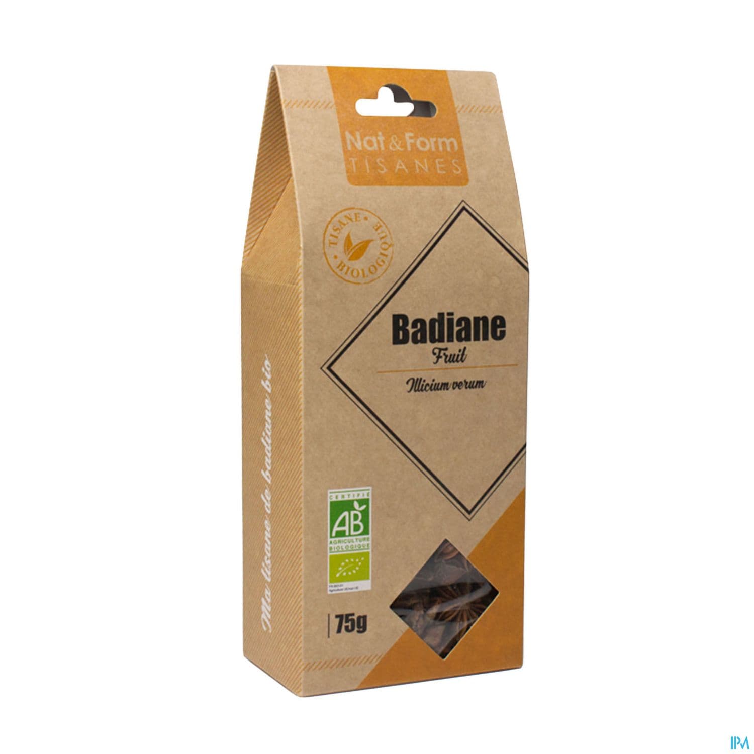 Nat Et Form Tisane Badiane Bio 75g