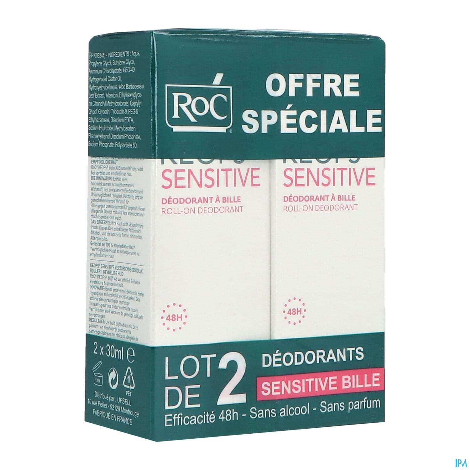 KEOPS ROC DEO SENSITIVE BILLE30ML2 — Grande Pharmacie de Villeurbanne