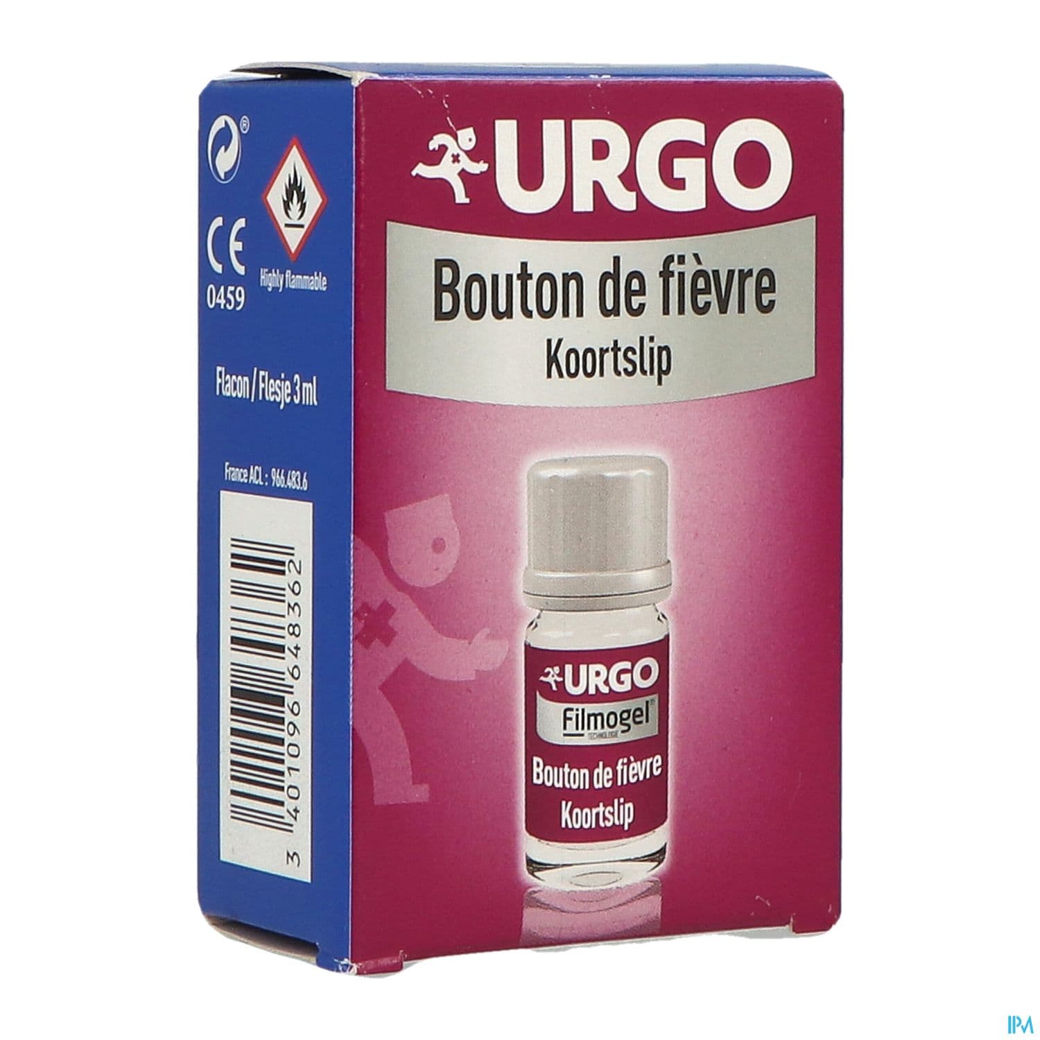Urgo Filmogel Bouton De Fievre Solution 3ml + 24 Applicateur