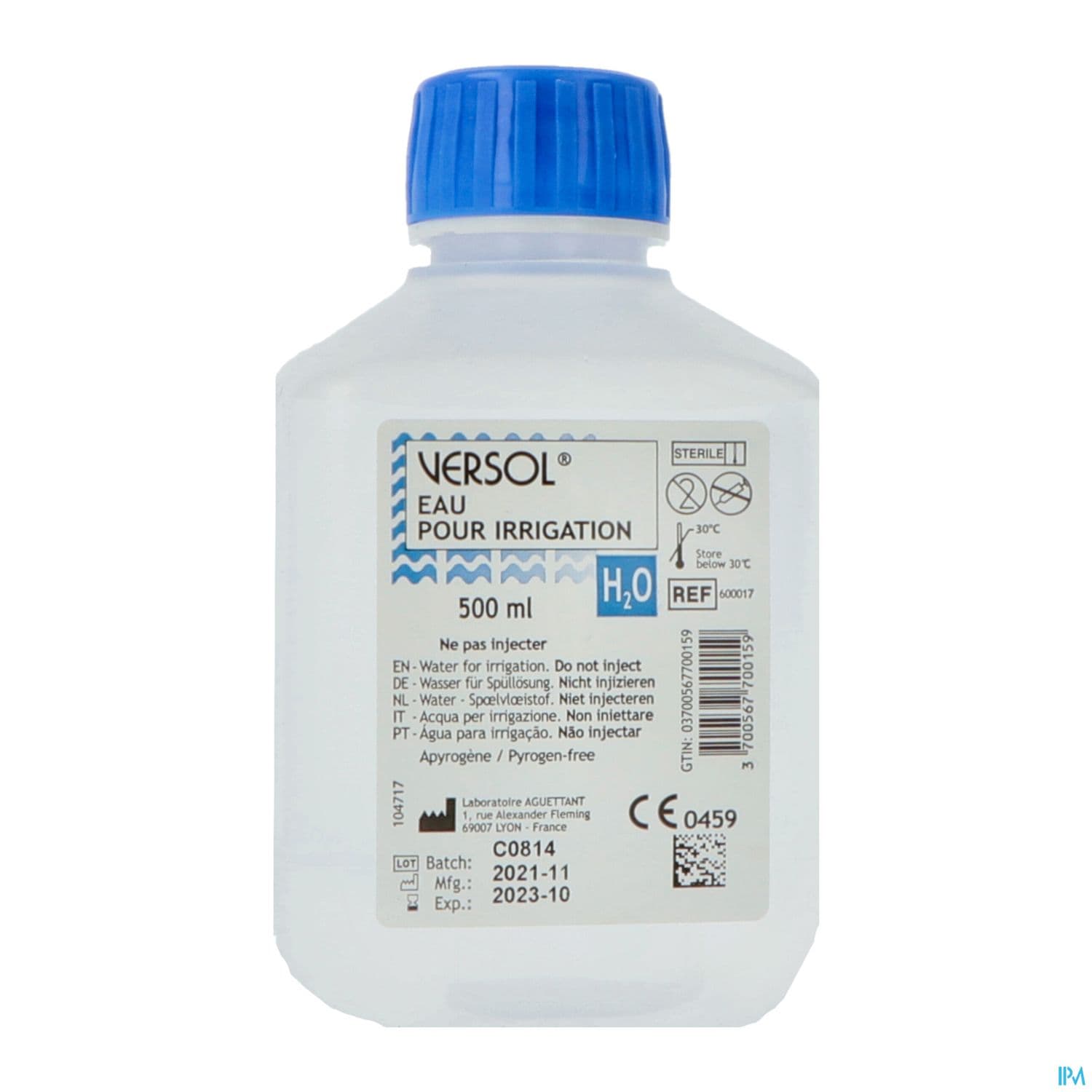 Versol Eau Sterile 500ml