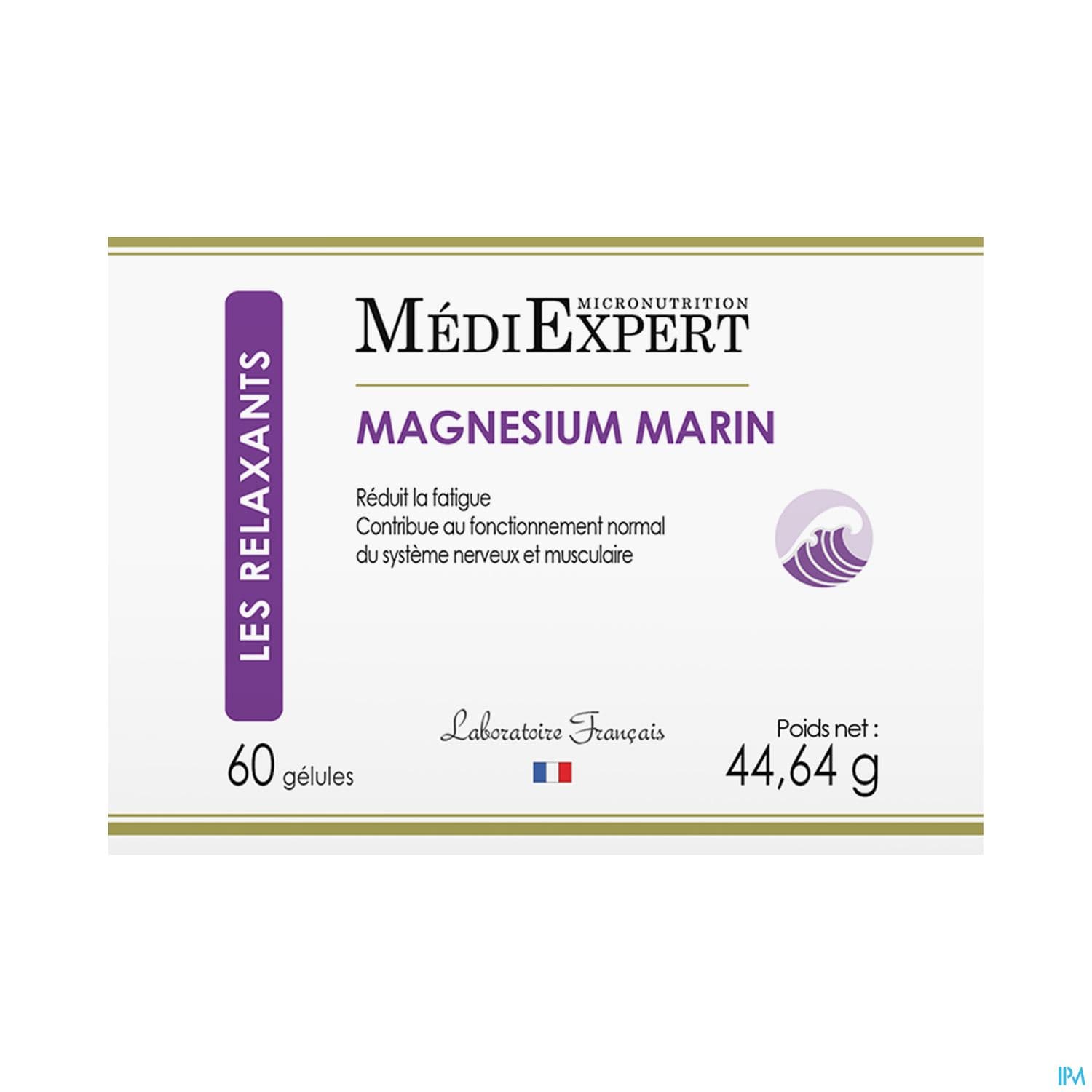 Mediexpert Magnesium Marin Gelule 60 — Pharmacie de Vienne Blois