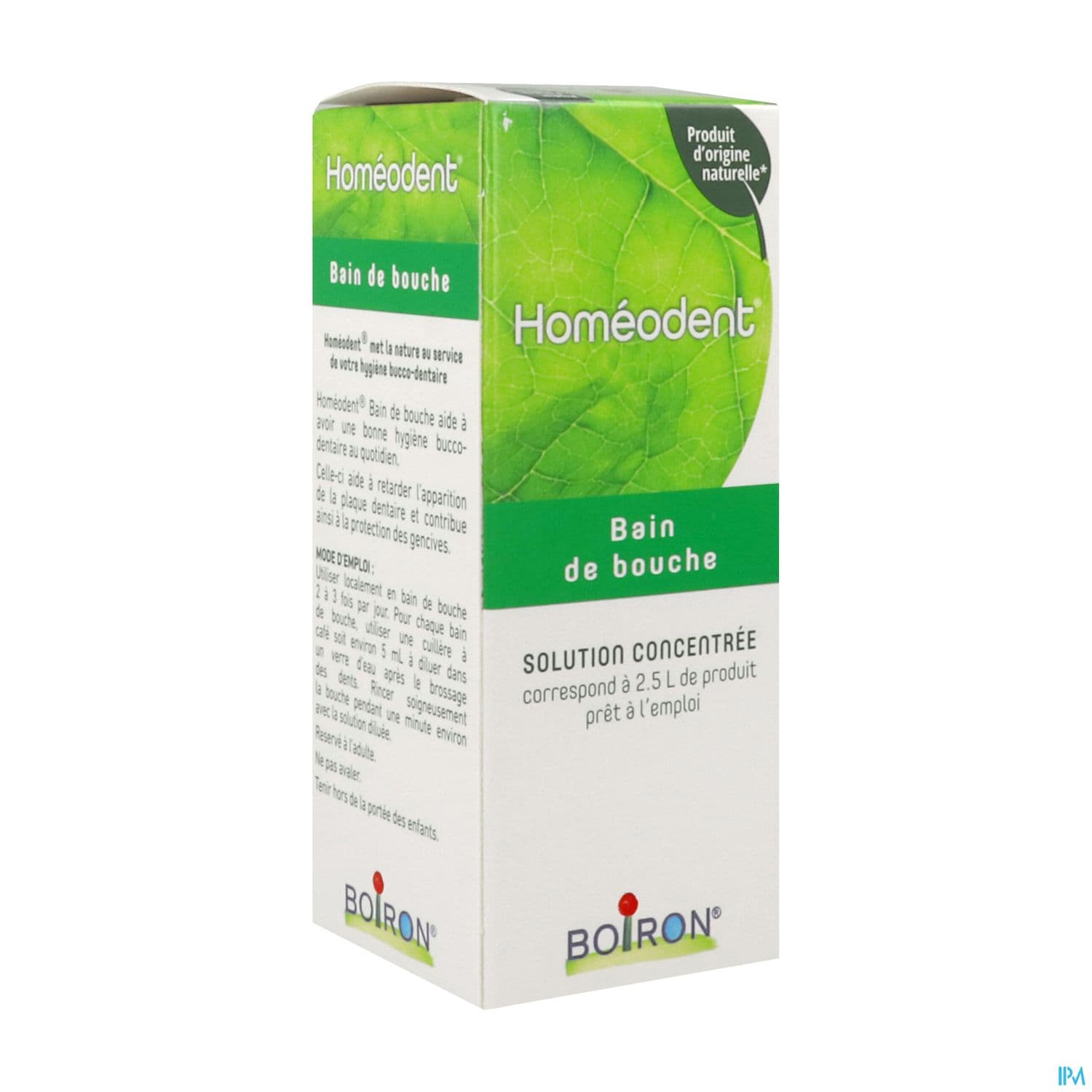 Homeodent Bain De Bouche Solution 125ml — Pharmacie Pharmavance Puteaux