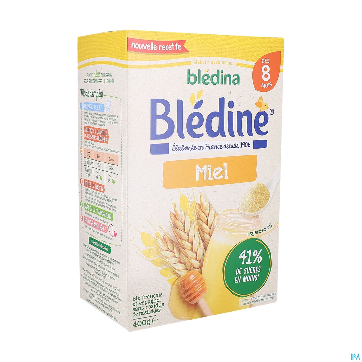 Bledine Cereales Miel 400g
