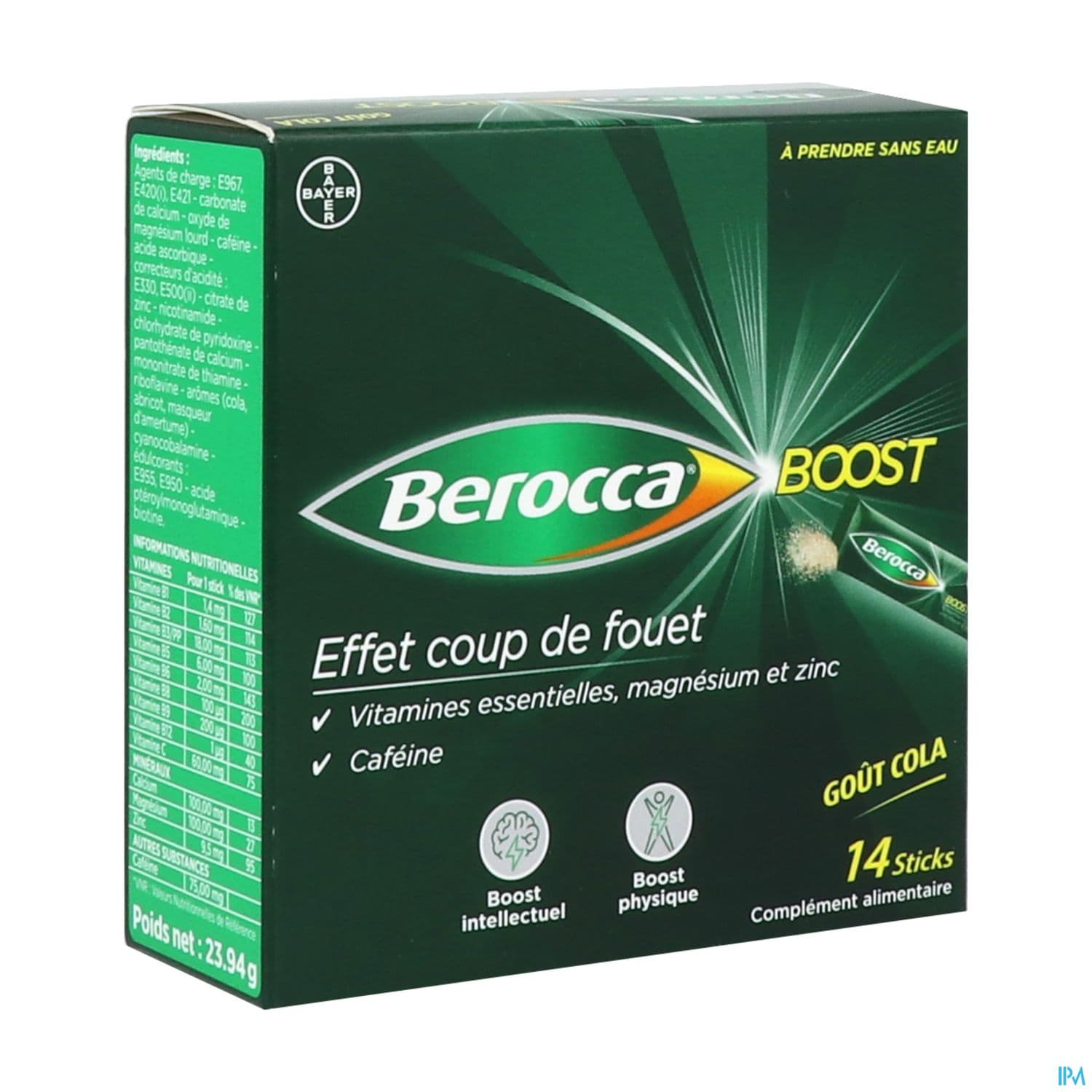 Beroccaboost Poudre Stick Cola 14