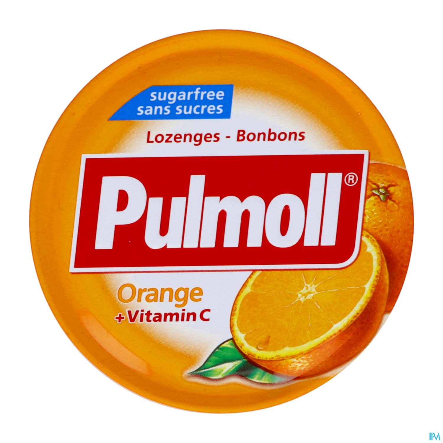 PULMOLL PAST SS/SUC ORANGE BT 45G