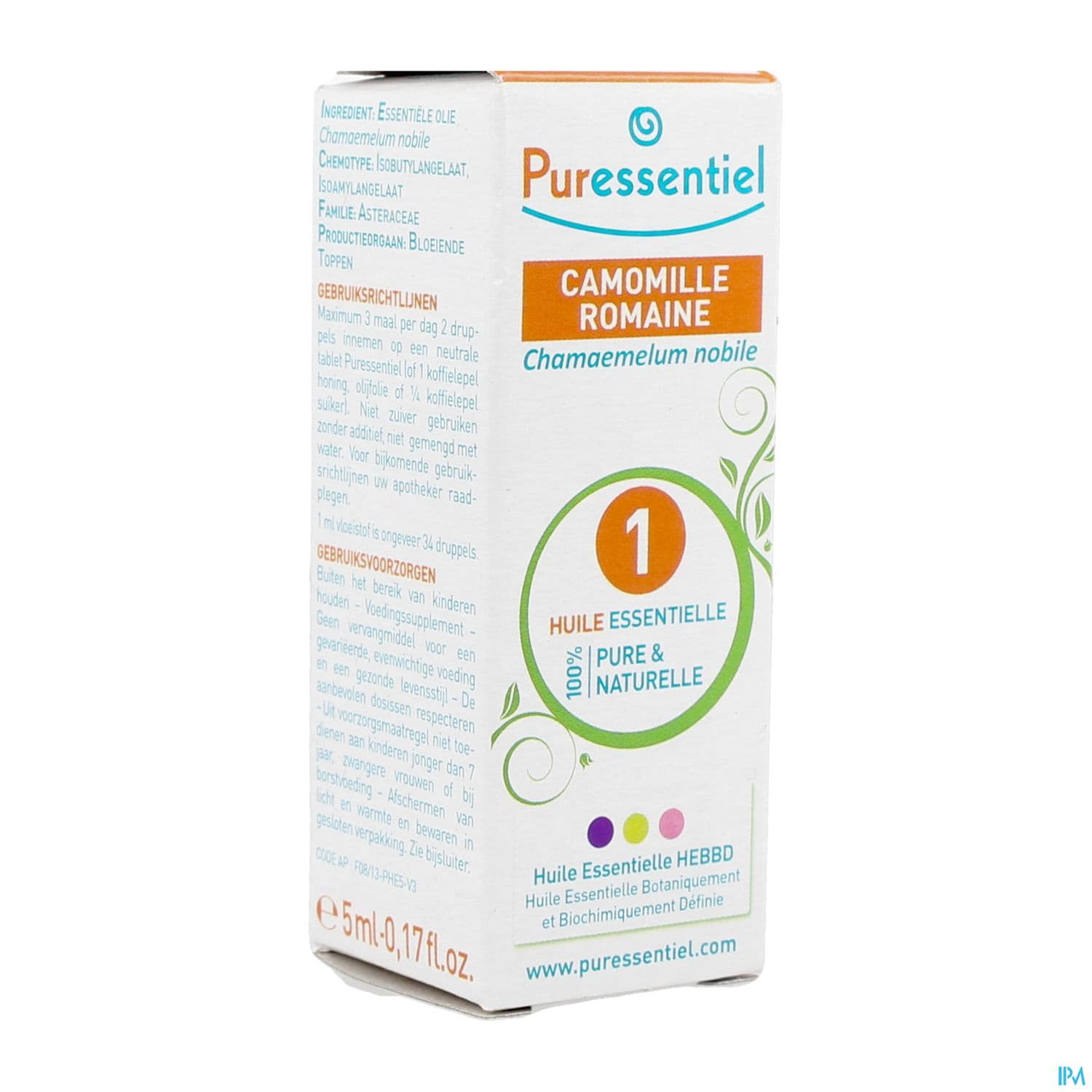 Puressentiel Huile Essentielle Camomille Romaine 5ml
