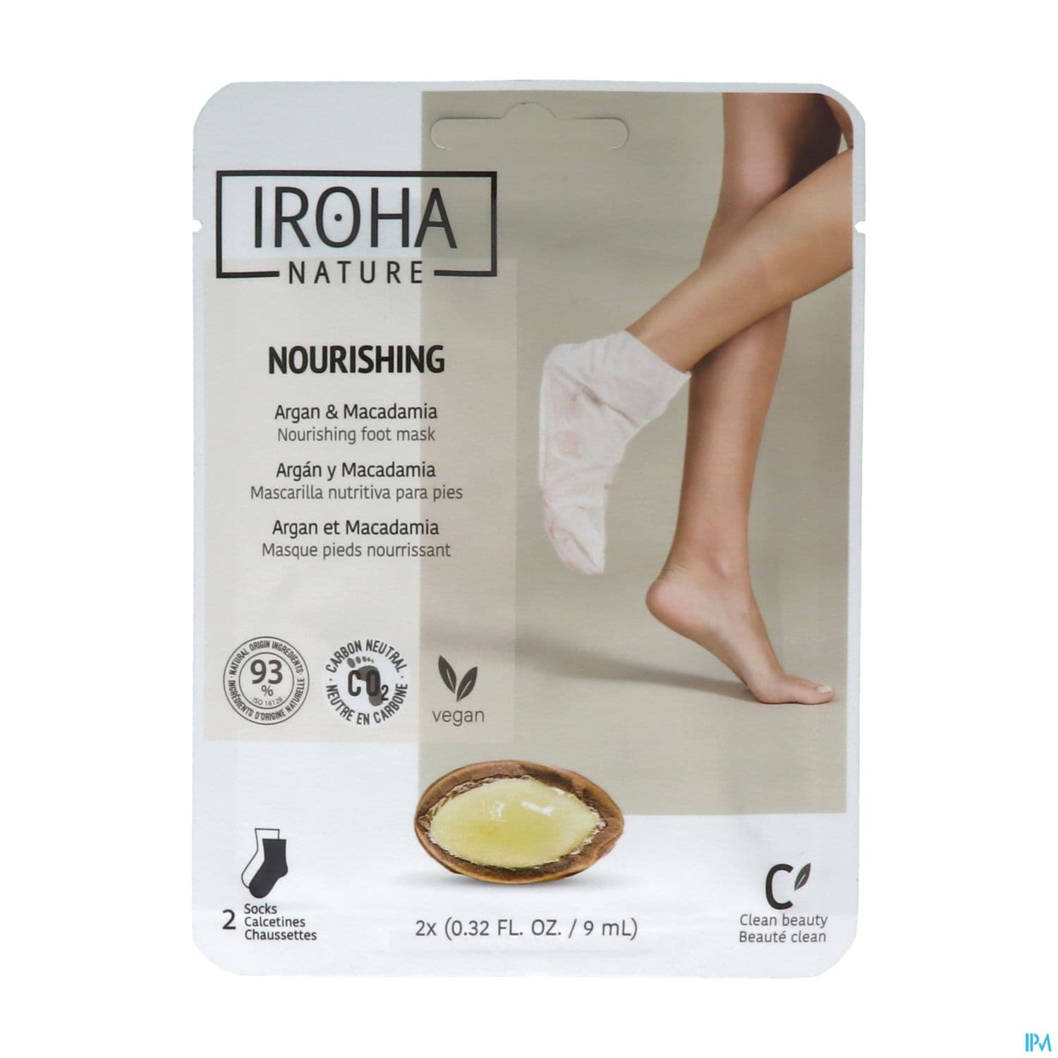 IROHA MASQ CHAUSS NOURRISSANT X2