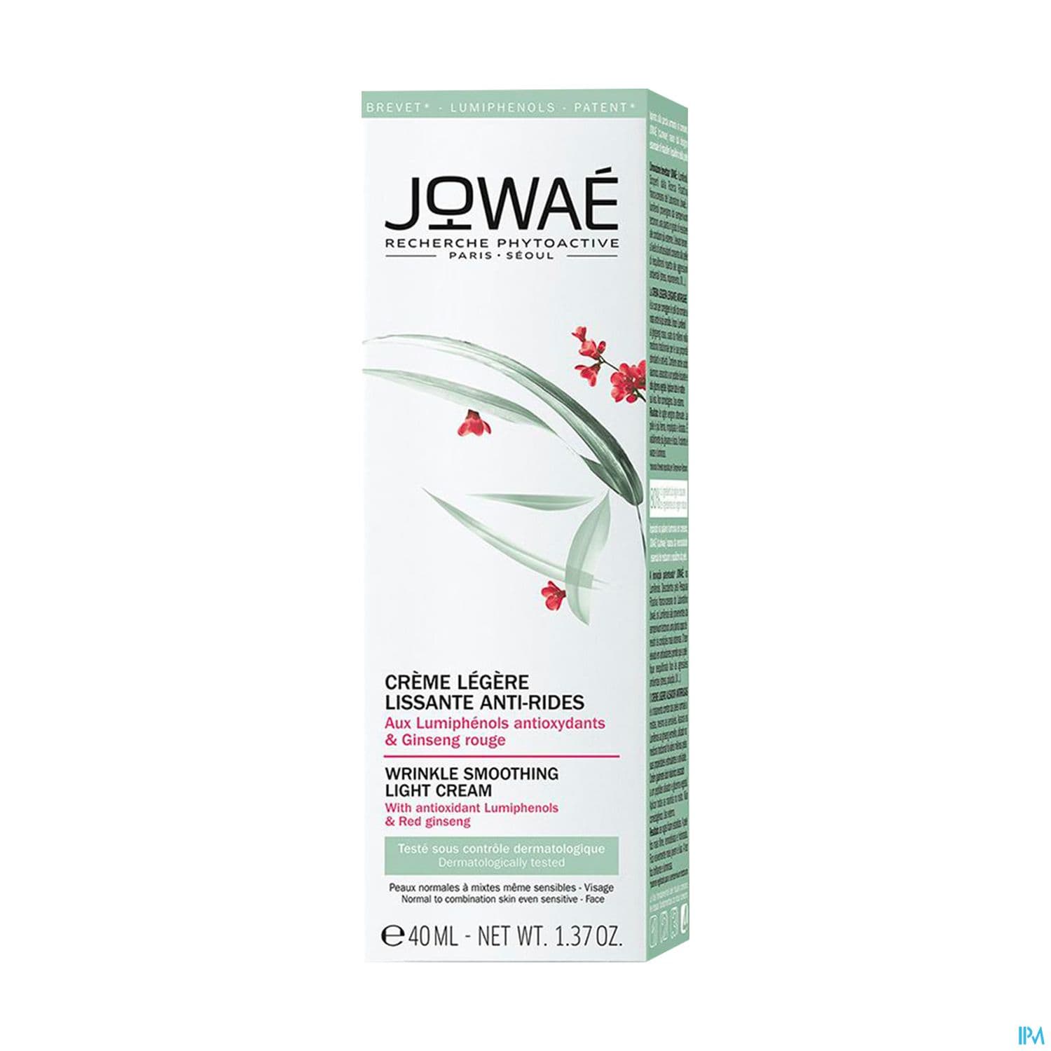 JOWAE CR LEGERE LISS A/RIDE 40ML