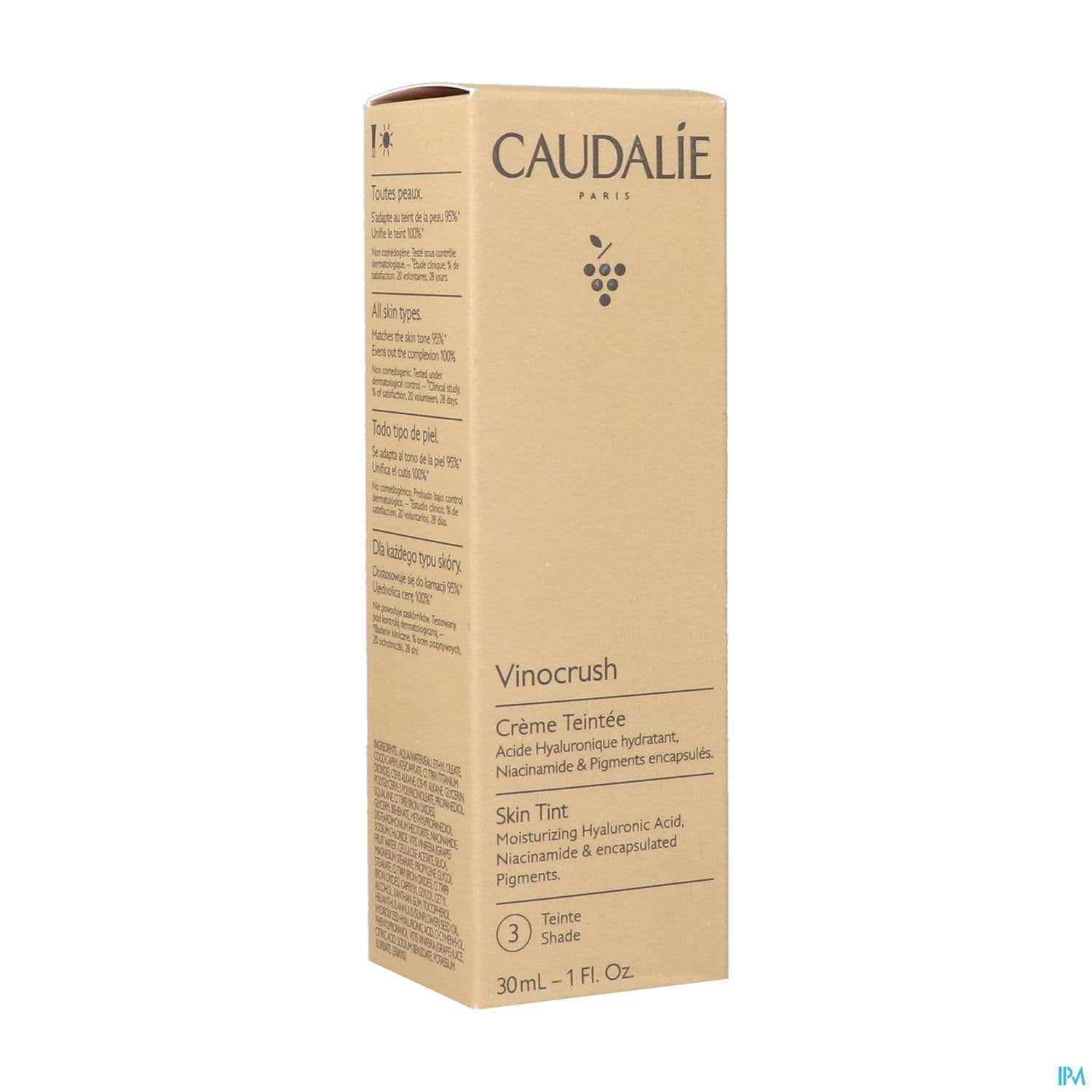 Caudalie Vinocrush Creme Teintee 3 30ml
