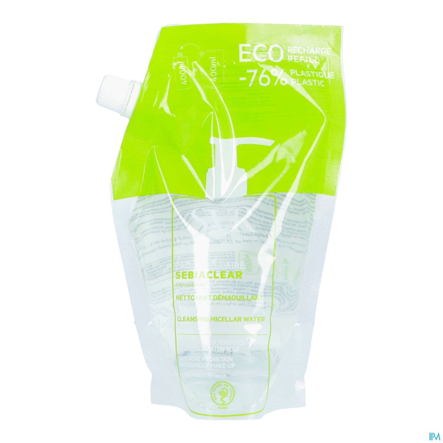 Svr Sebiaclear Eau Micellaire Recharge 400ml