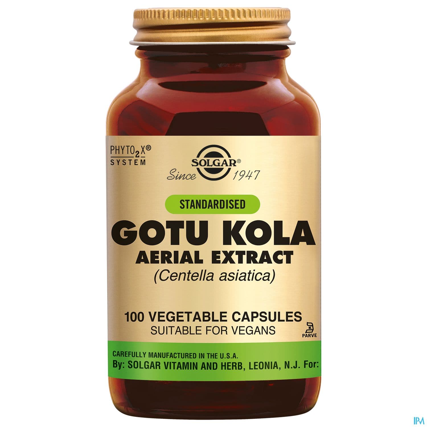 SOLGAR SPF CENTELLA GELUL VEG 100