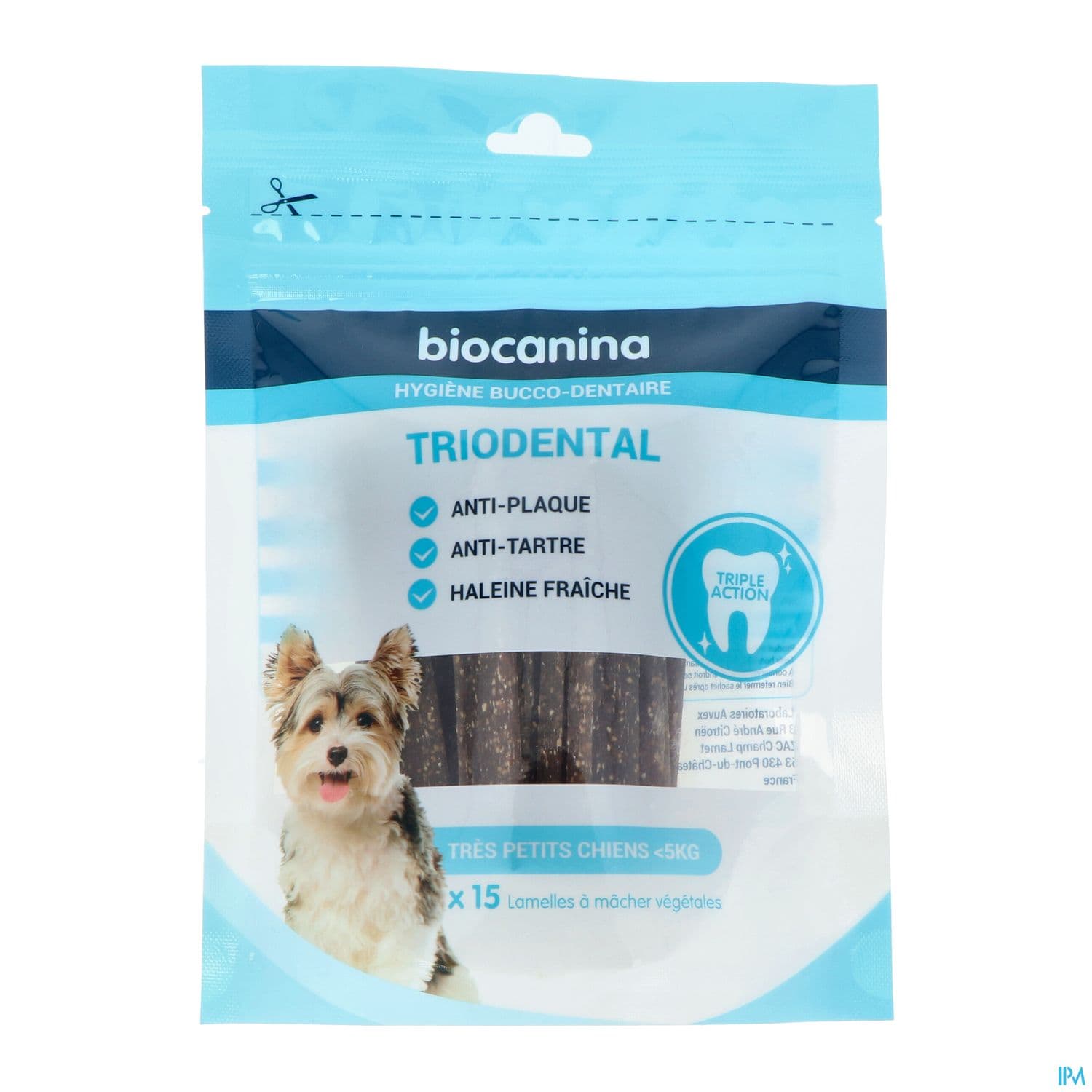 Triodental Lamelle A Macher Petit Chien -5kg 15