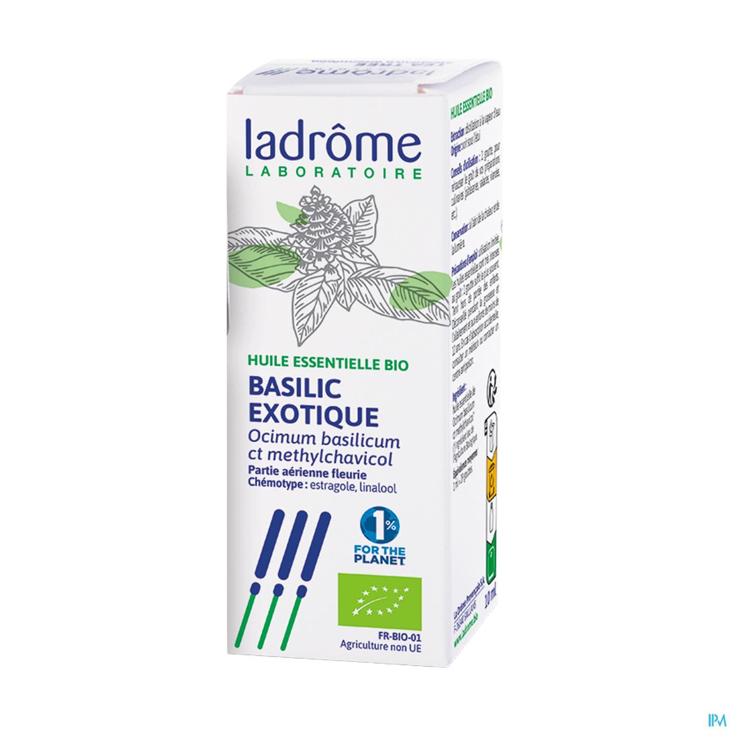 BASILIC EXOT LADROME HLE ESS 10ML — Pharmacie Centrale Elsie