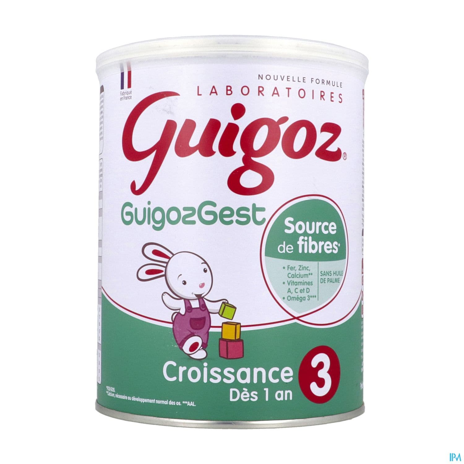 Guigozgest 3 Croissance Fibres Poudre 800g