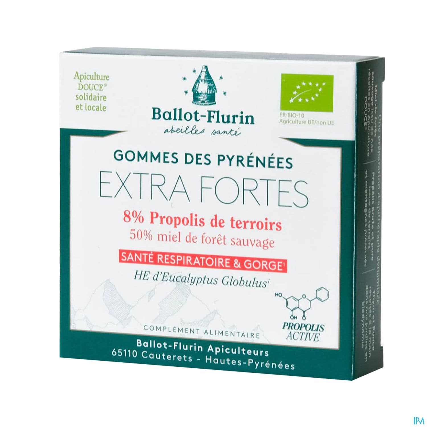 Ballot Flurin Gommes Extra Forte Pyrenees Bio 30g