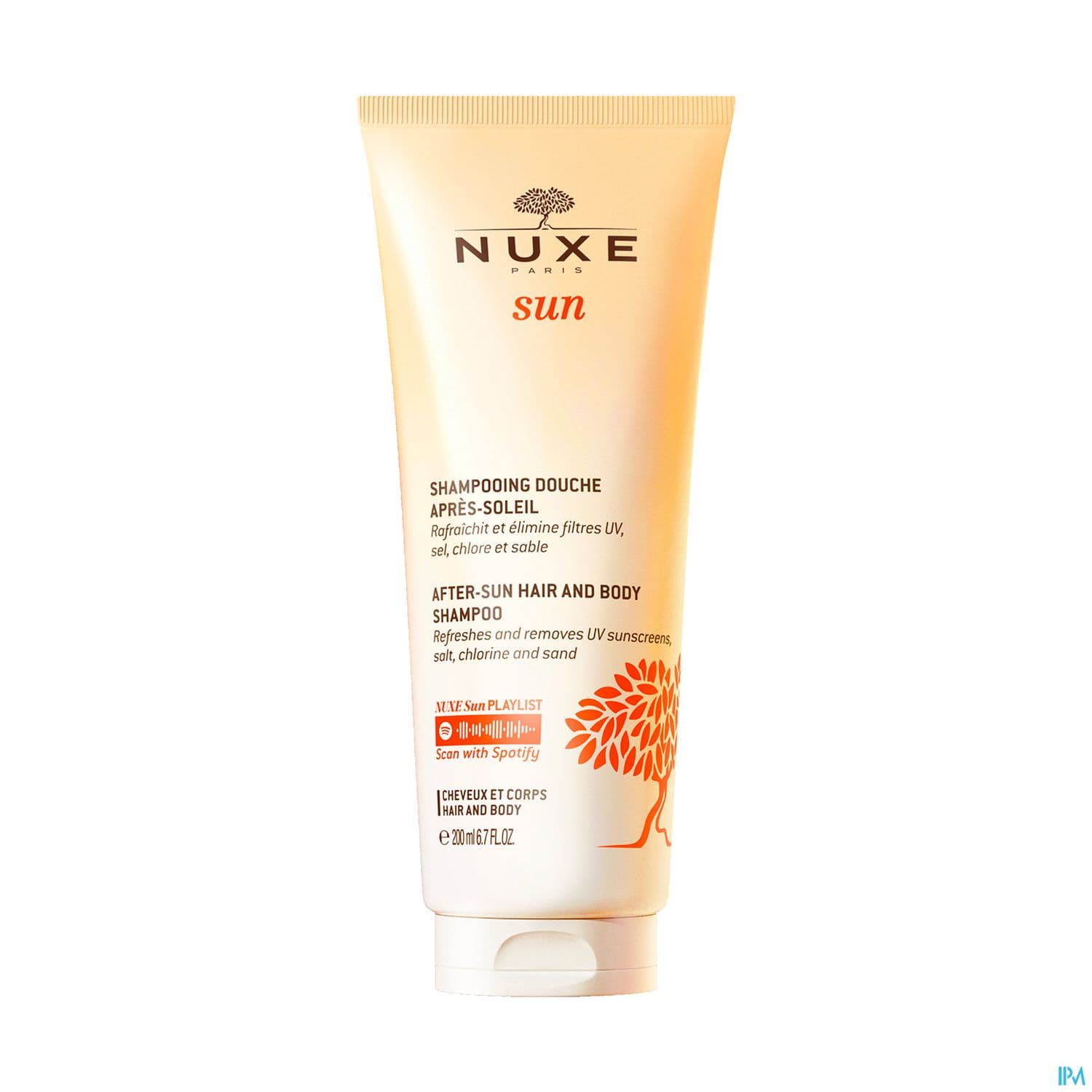 Nuxe Sun Shampooing Douche Apres Soleil Tube 200ml