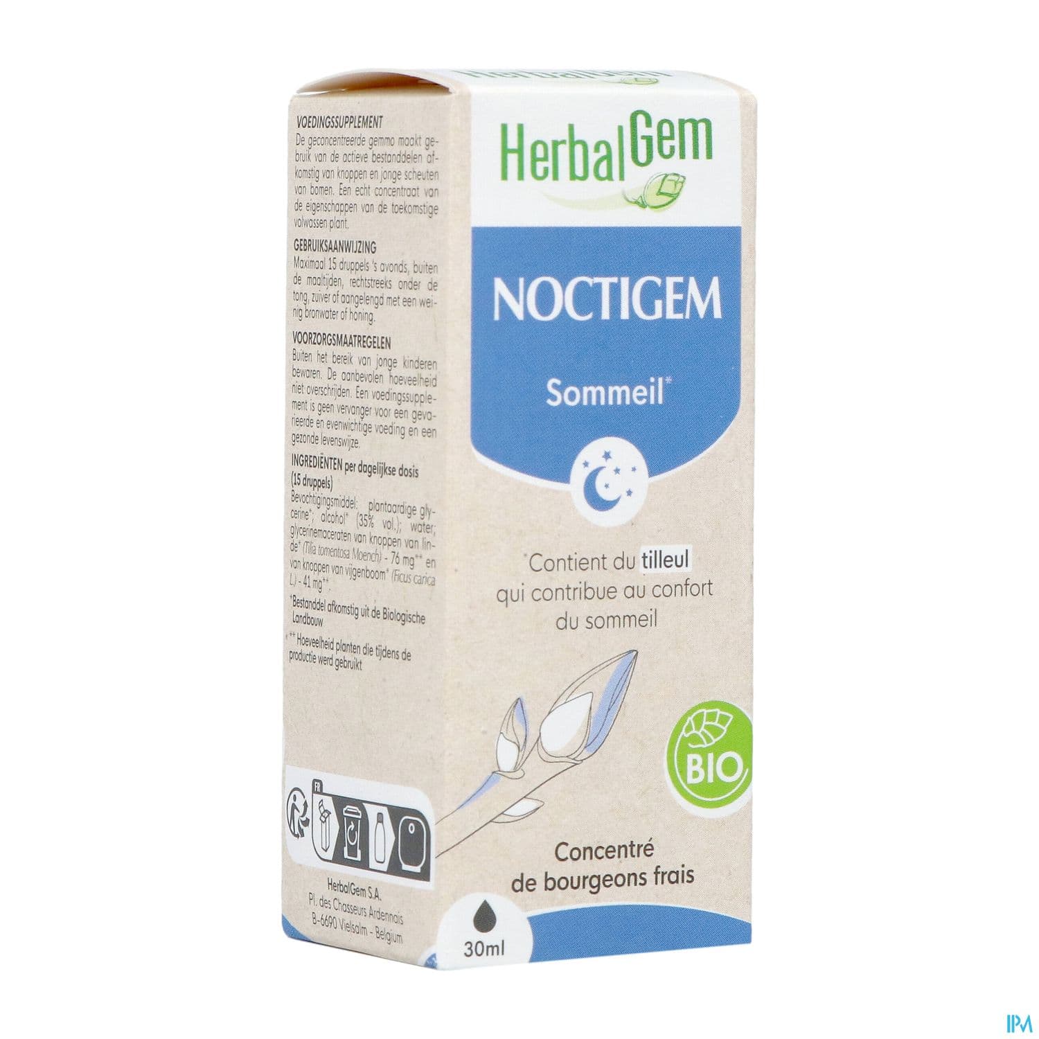 HERBALGEM NOCTIGEM BIO 30ML