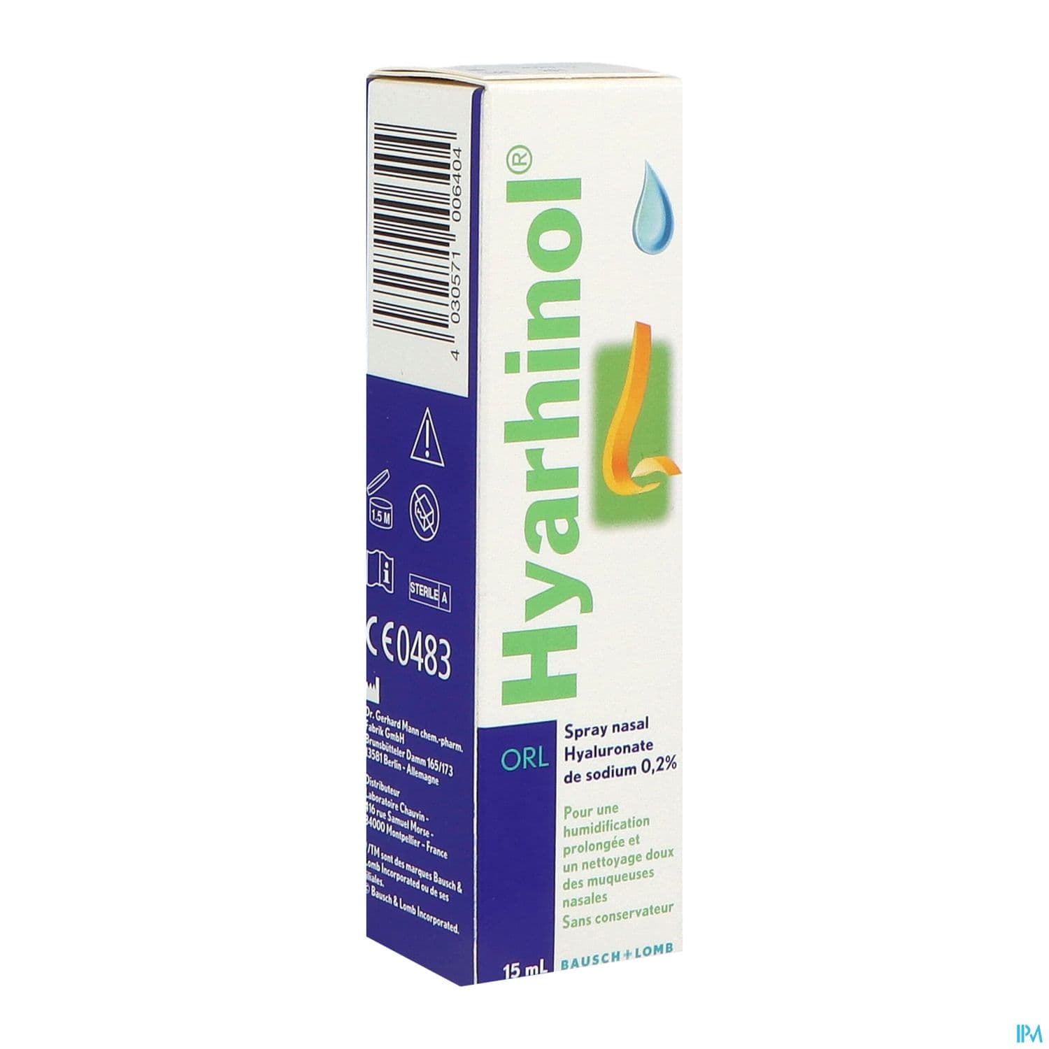 Hyarhinol Spray Nasal Pulverisation 15ml