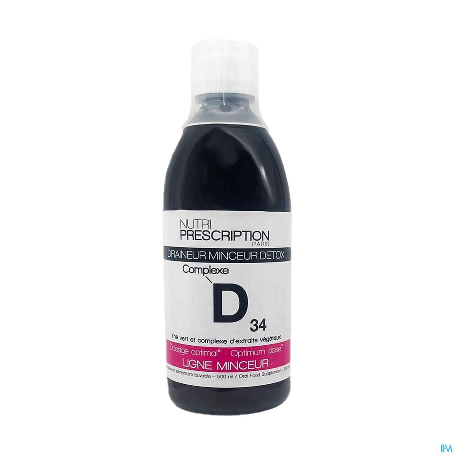 Nutriprescription D34 Draineur Minc Solution Buvable 500ml