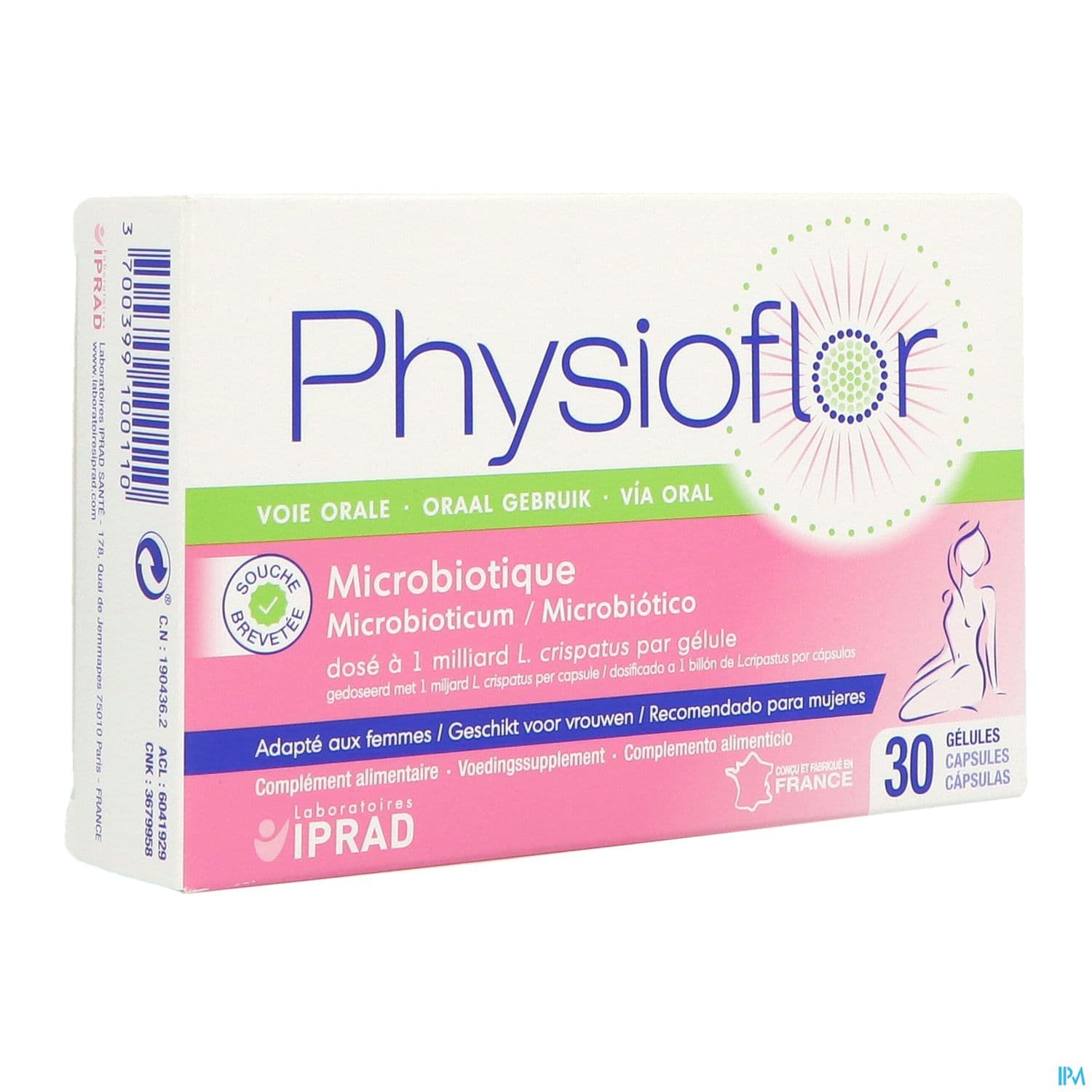 Physioflor Microbiotiques Voie Orale Gelule 30