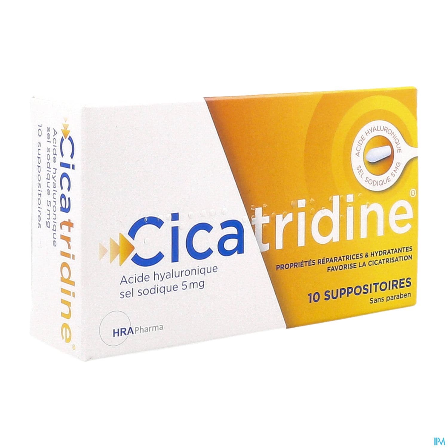 CICATRIDINE SUPPOSITOIRE 10