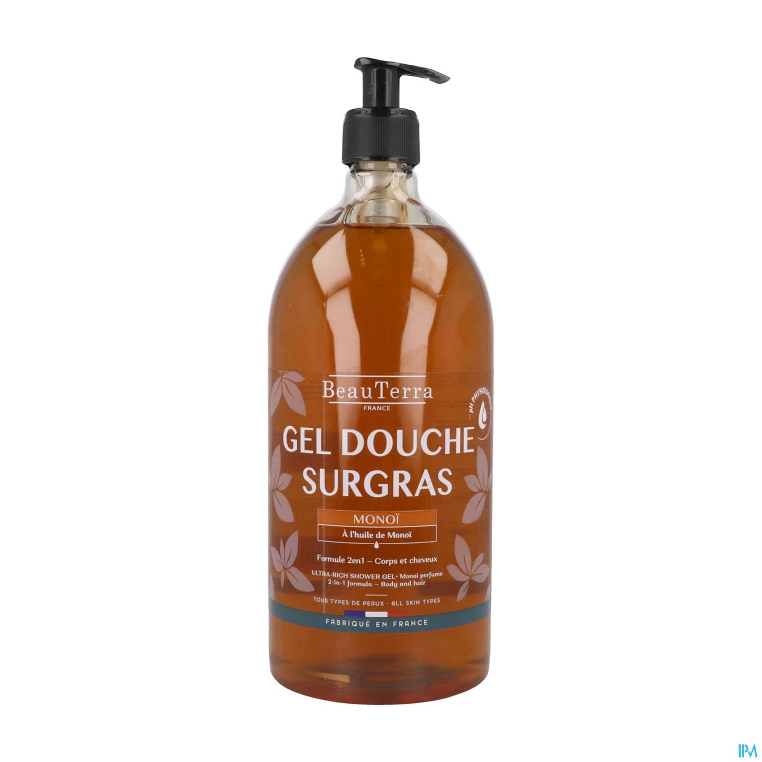 BEAUTERRA GEL DCH MONOI 1L — Pharmacie Ropars - Brest