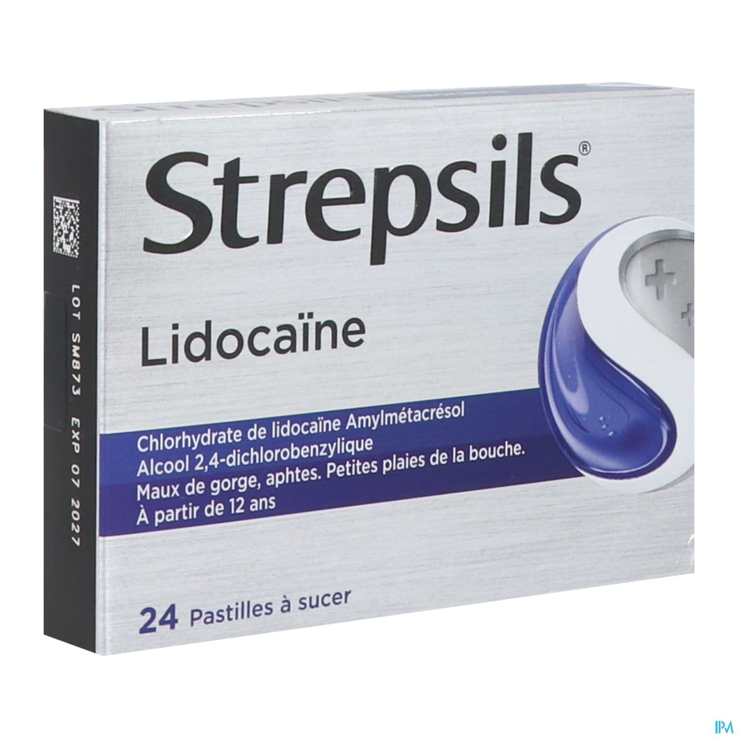 Strepsils Lidocaine Pastille A Sucer 24