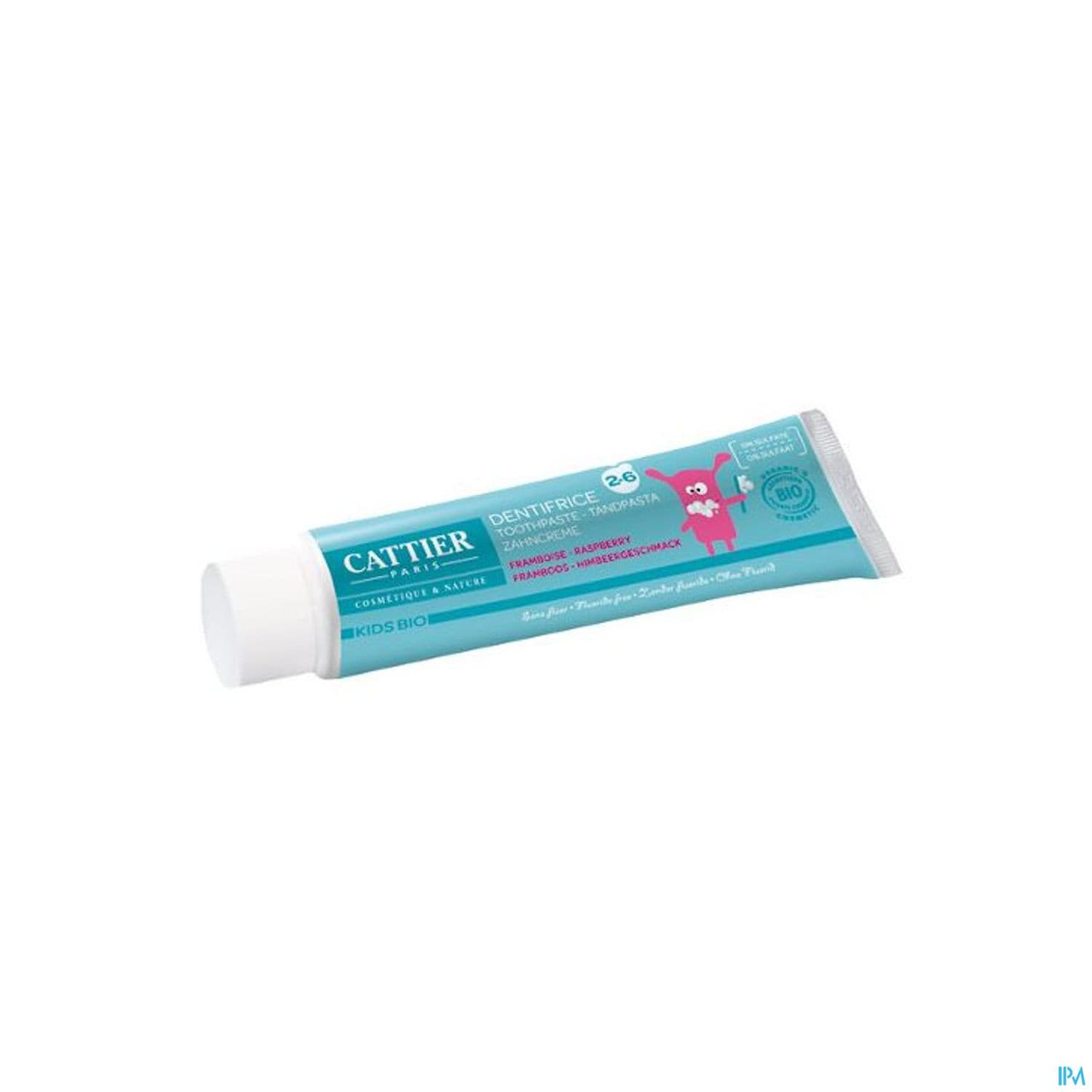 CATTIER KIDS DENT 2-6ANS FRAMB50ML — Pharmacie Capucins Pharma